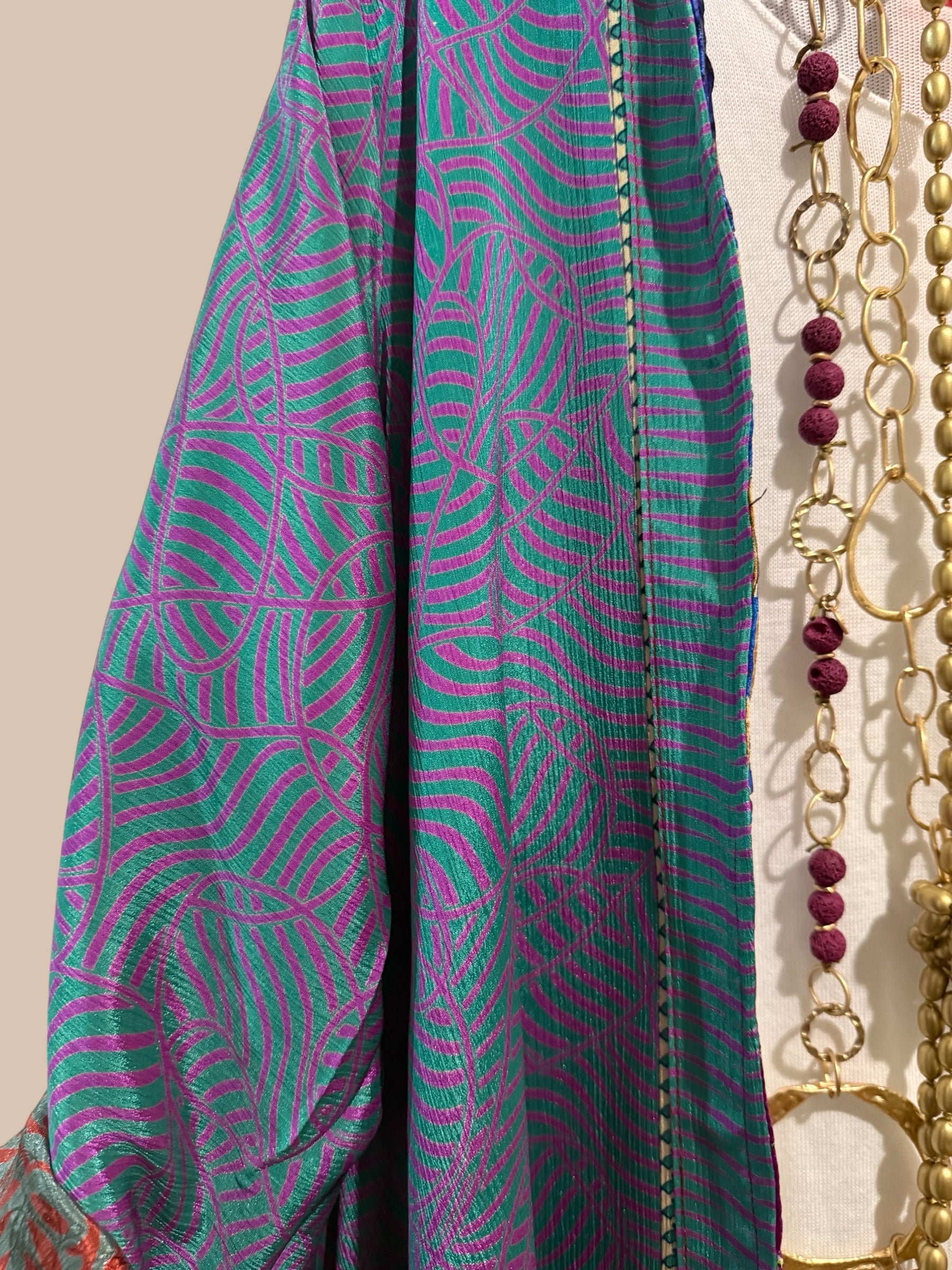 Kimono "Shalimar Patchwork Nana" corto