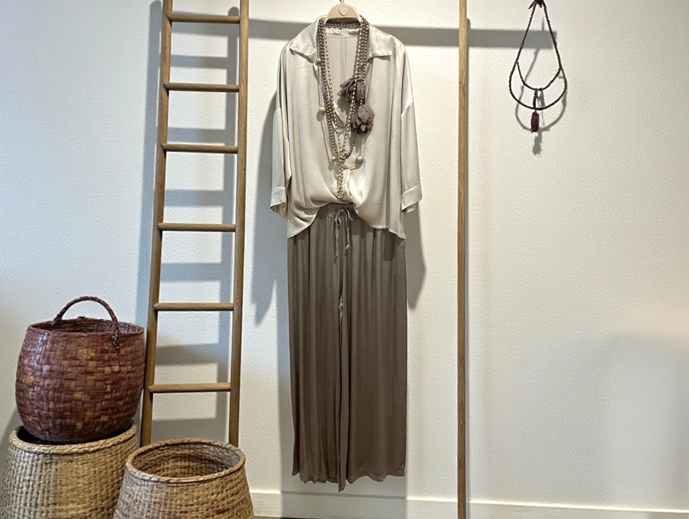 Blusa "Greta" marfil