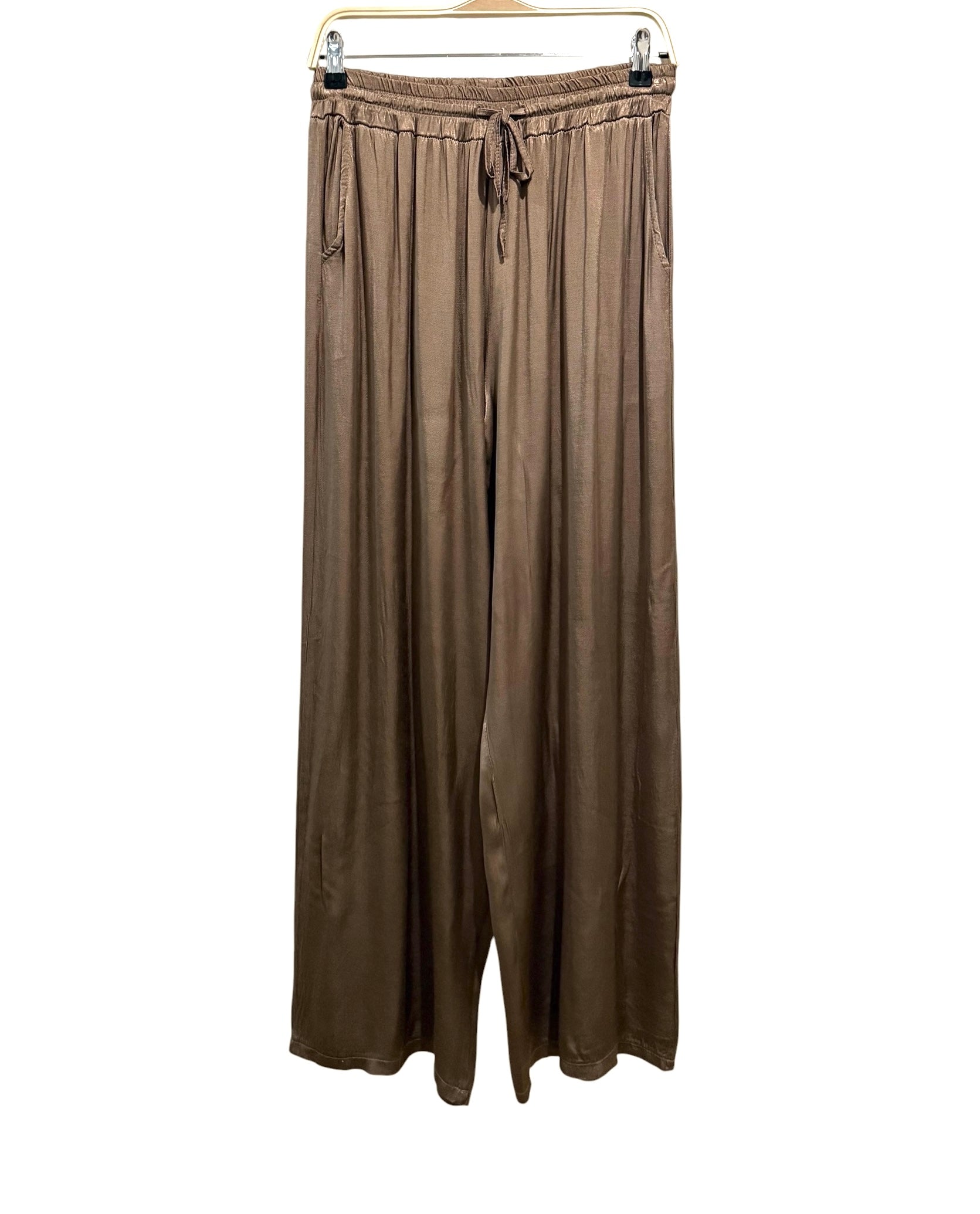 Pantalón "Mireia" oro oscuro