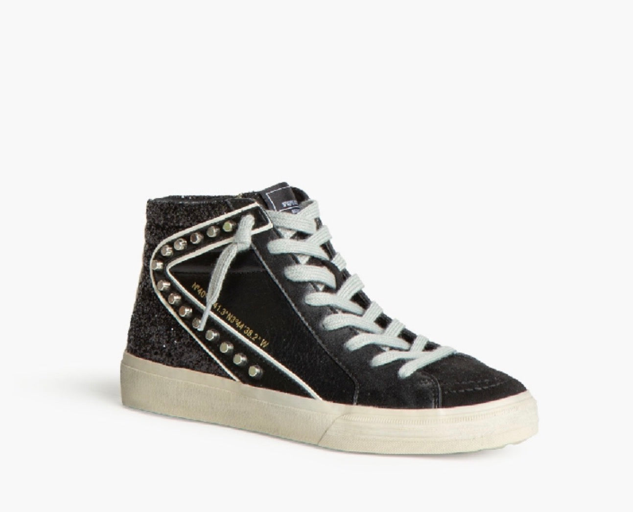 Botitas "Morgan Glitter" negro