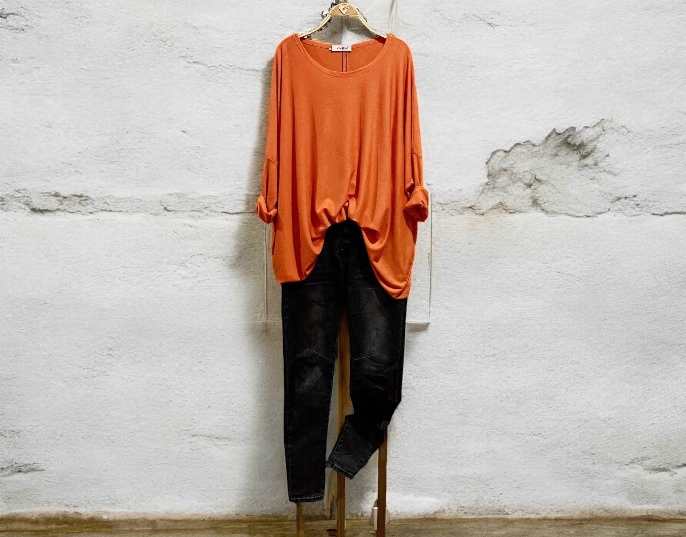 Jersey "Over Must" naranja