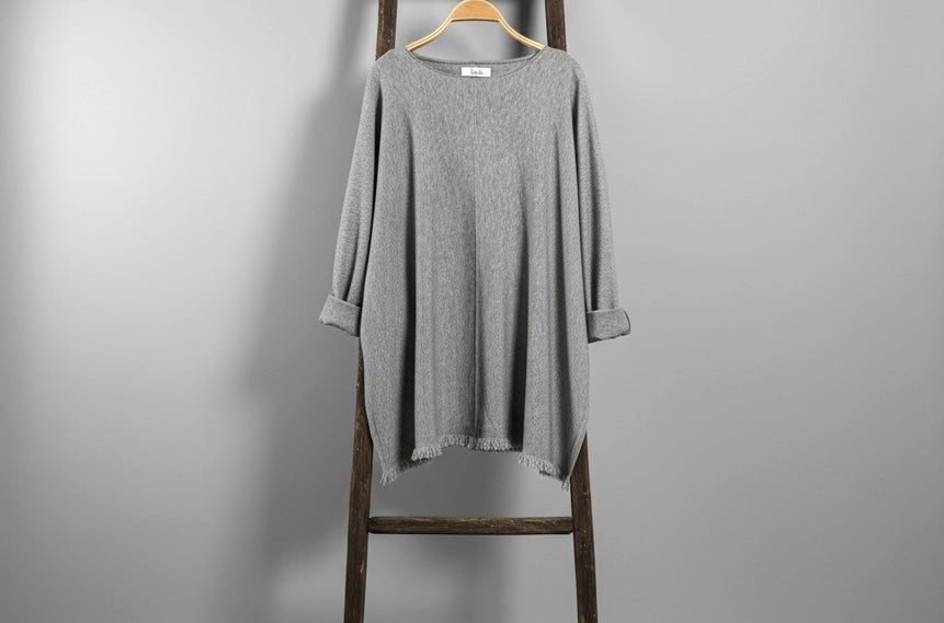 Jersey Botonadura gris