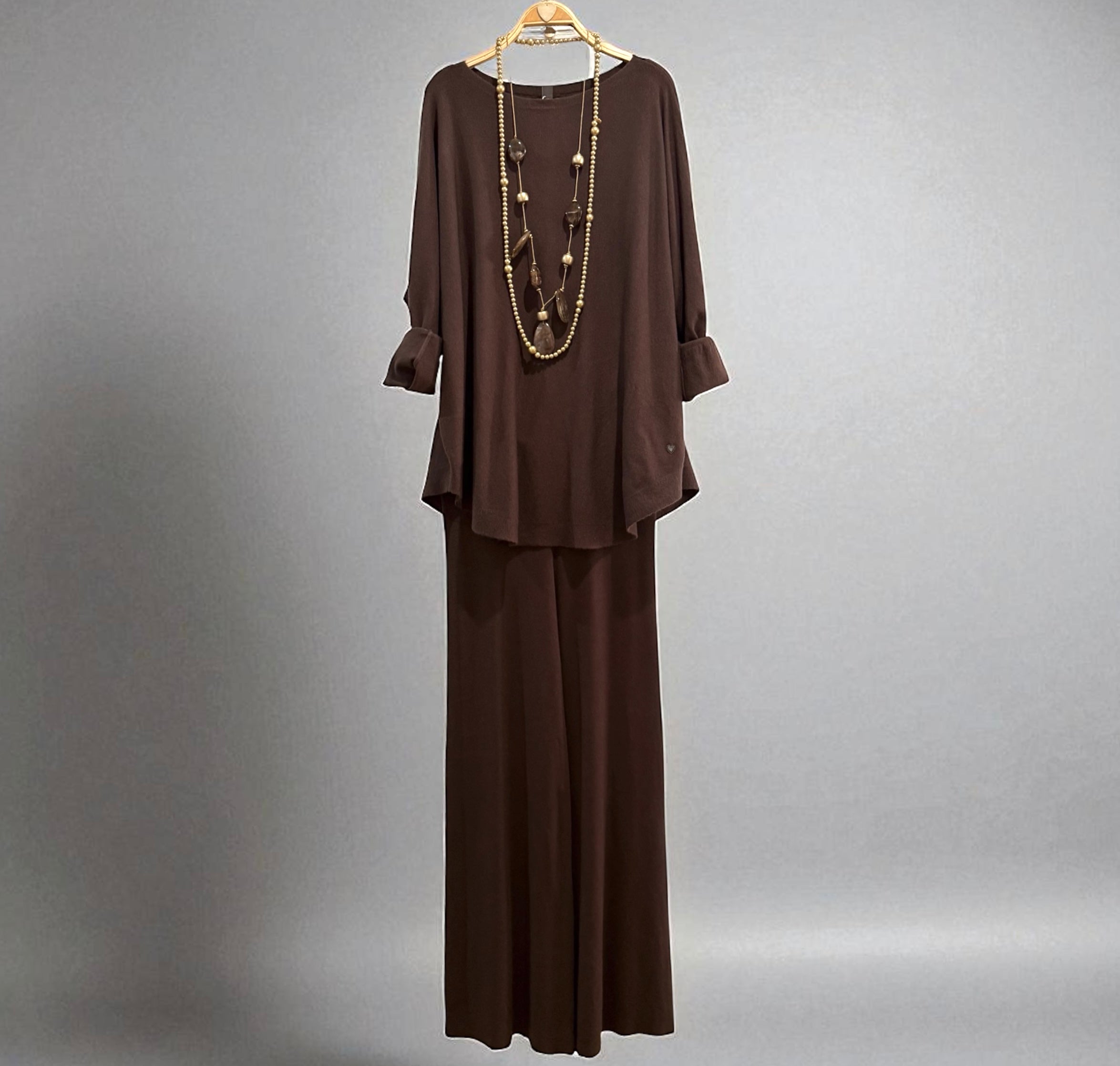 Conjunto "Patrizia" chocolate