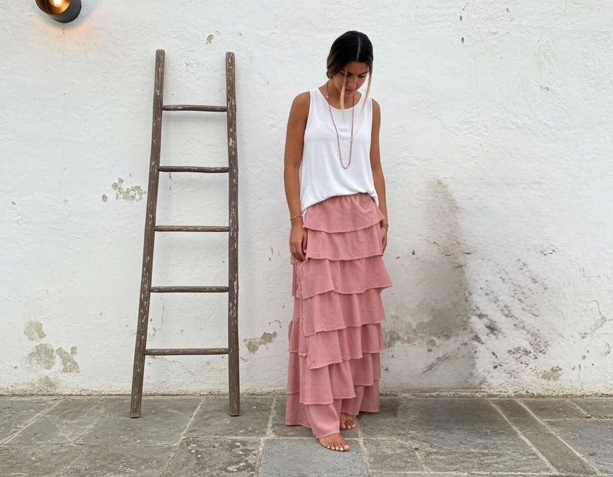 Falda "Sevilla" algodón