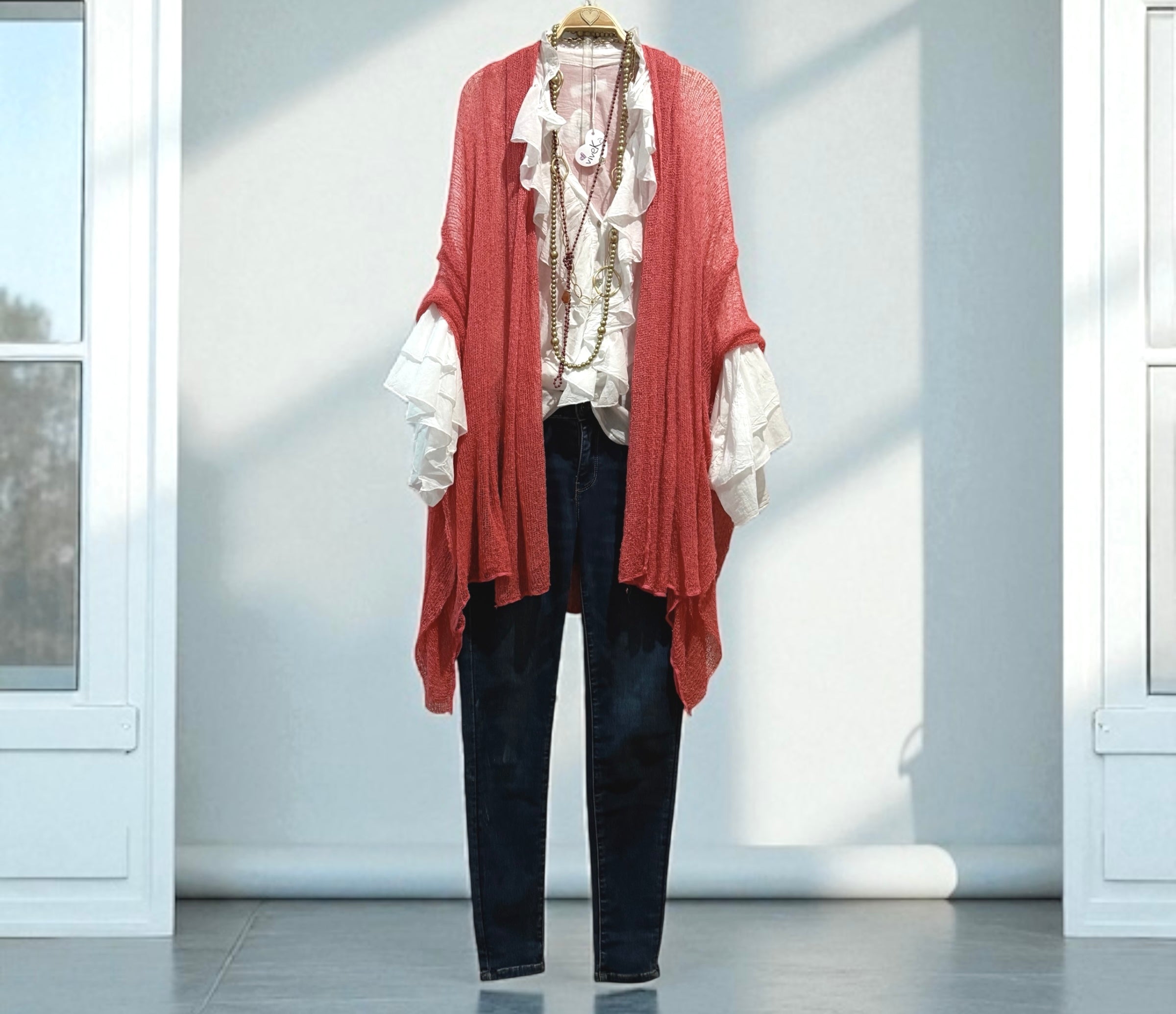 Chaqueta "Magia" coral