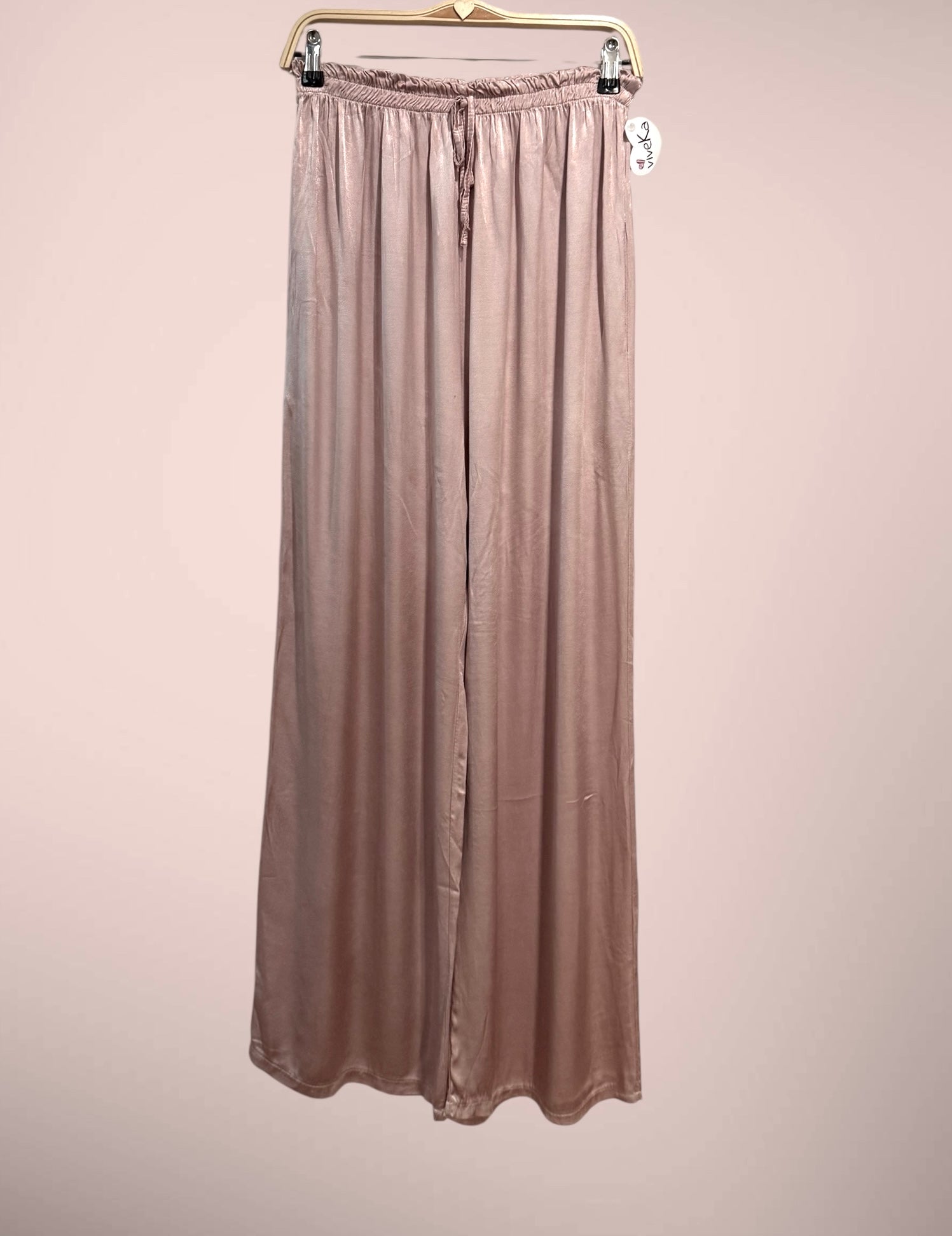 Pantalón "Mireia" rosa nude