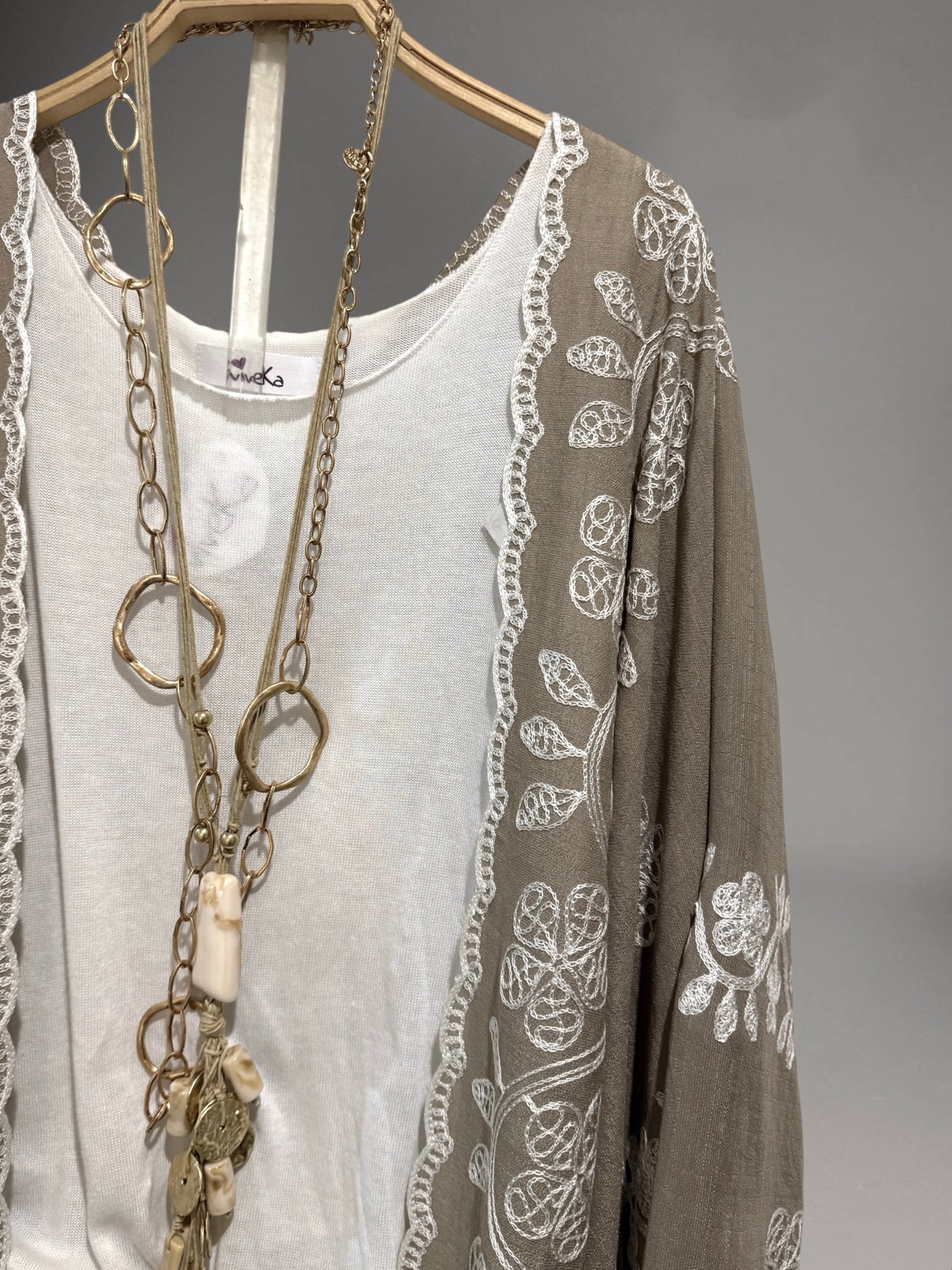 Kimono "Zahara" topo