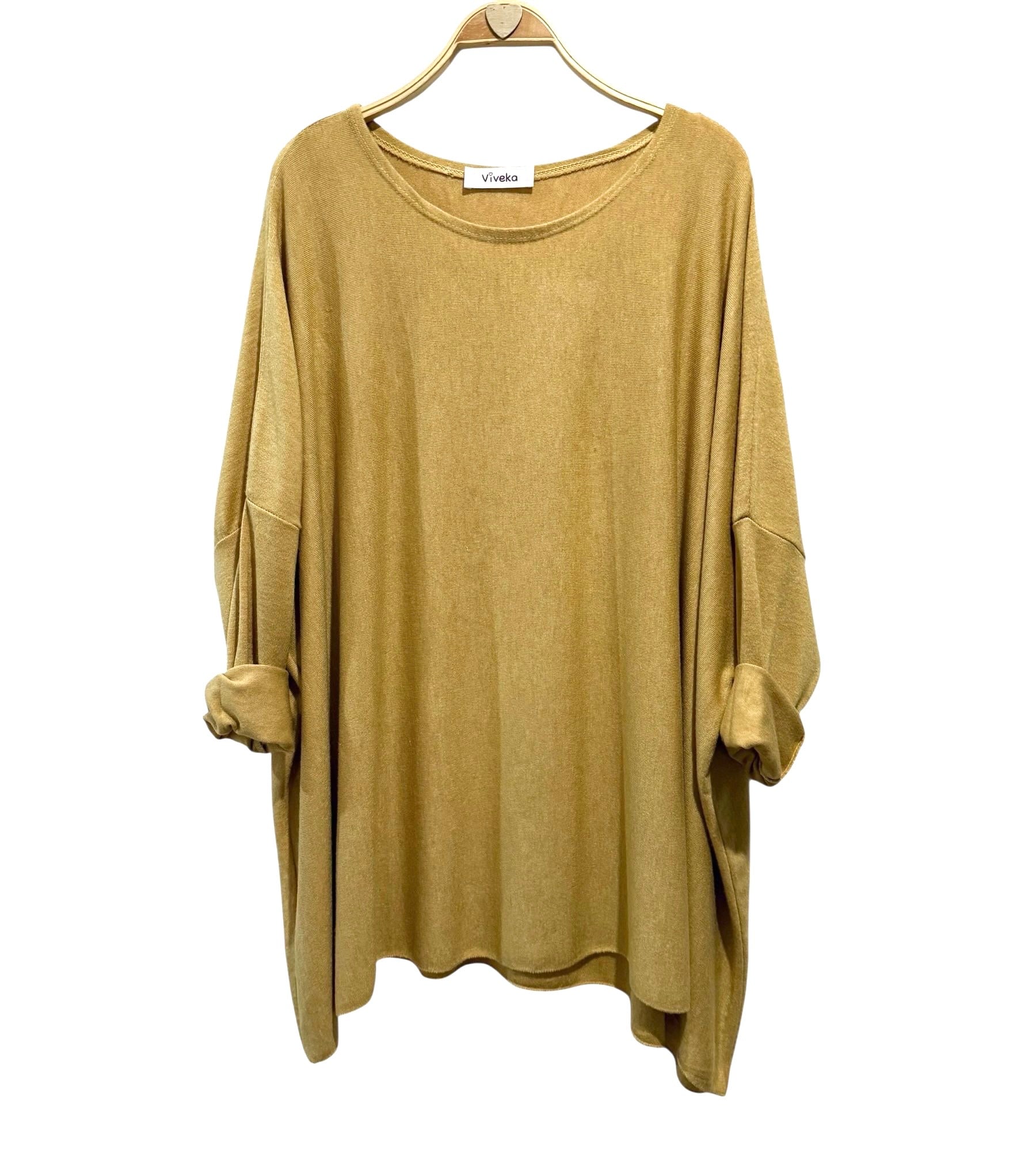 Jersey "Over Must" mostaza