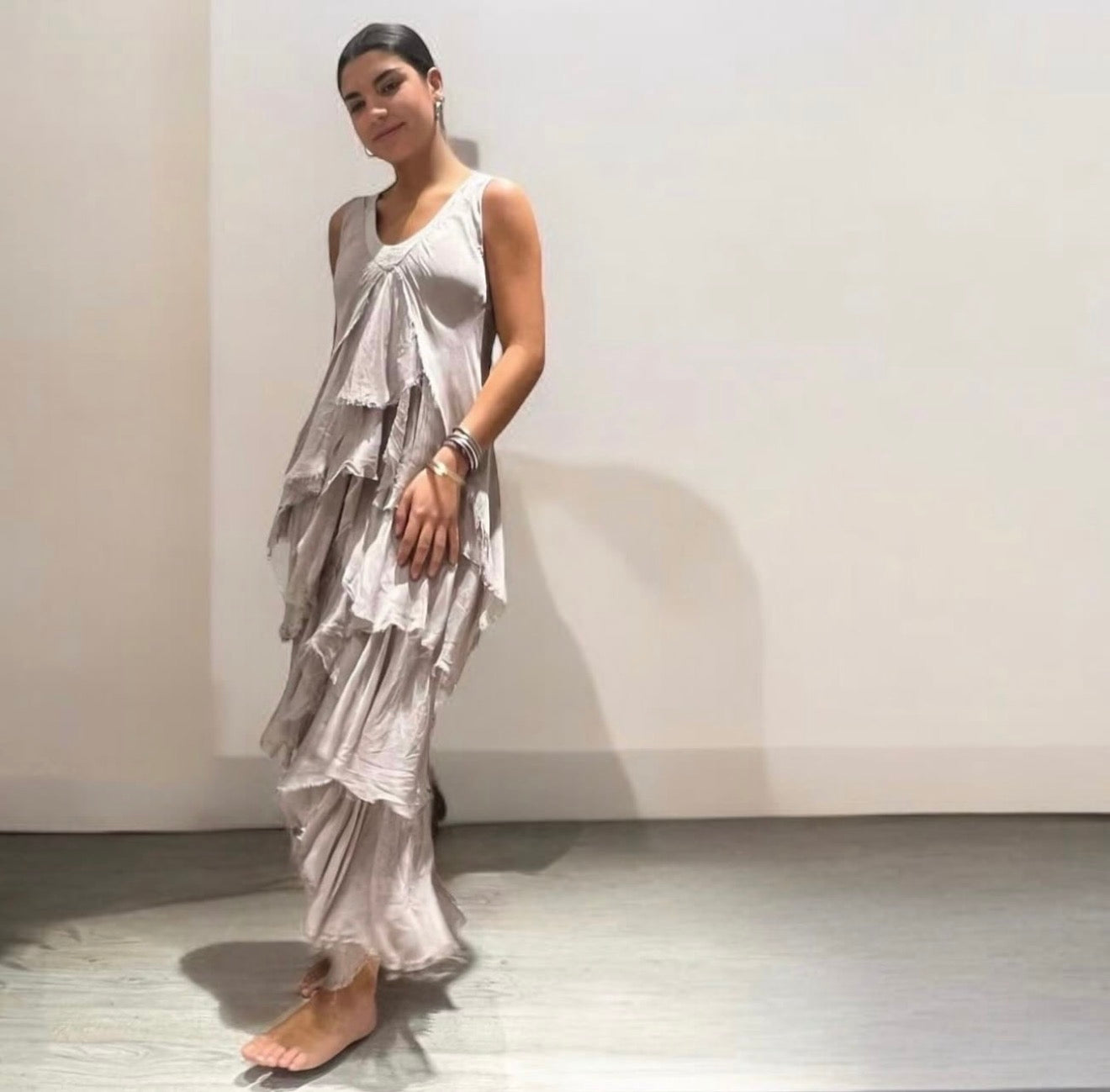 Vestido "Granada" hielo
