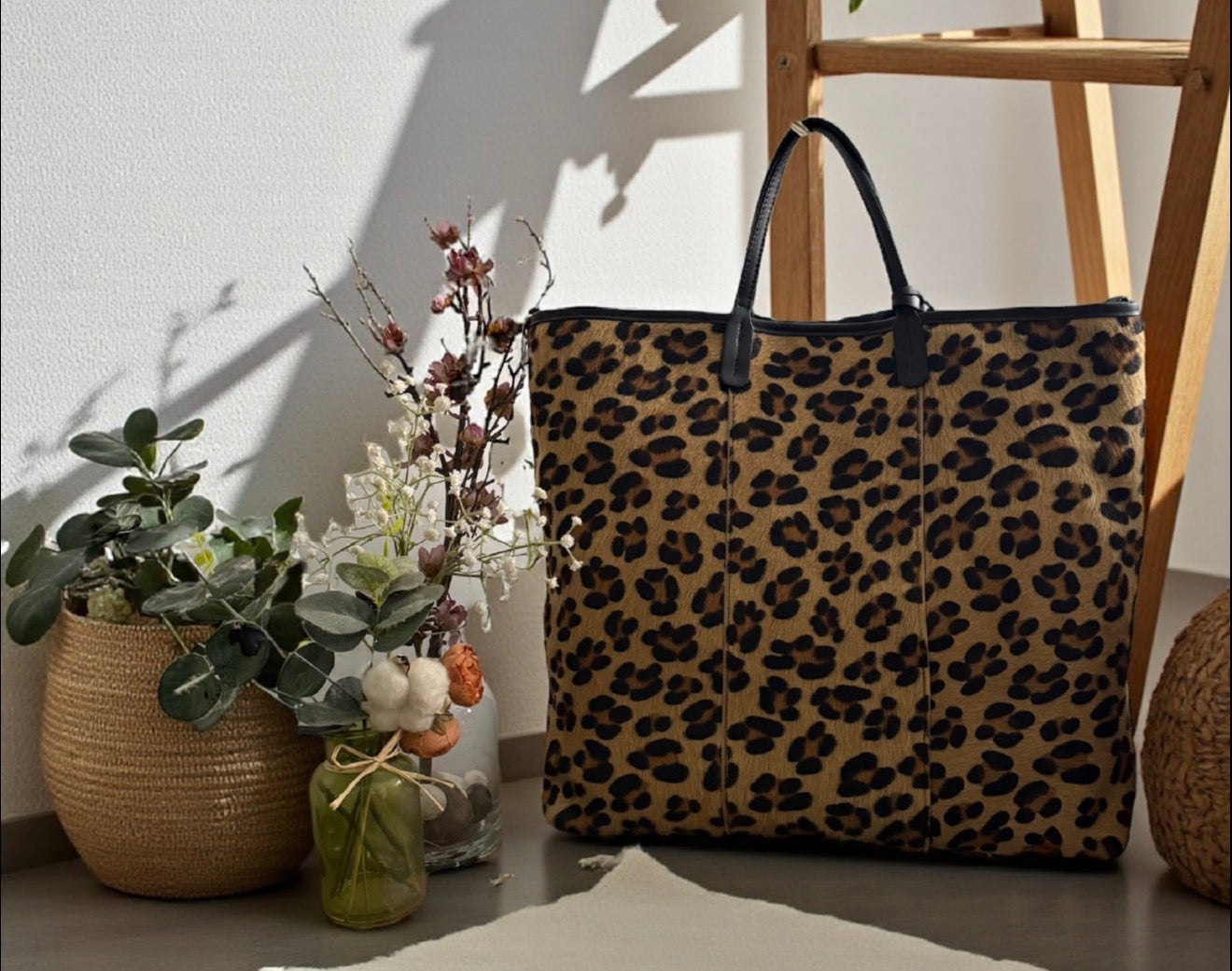 Bolso "Elsa" leopardo