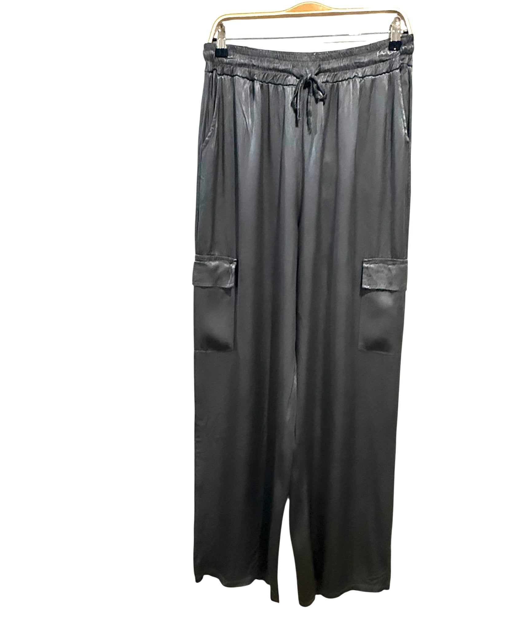 Pantalón "Mireia Cargo" gris antracita