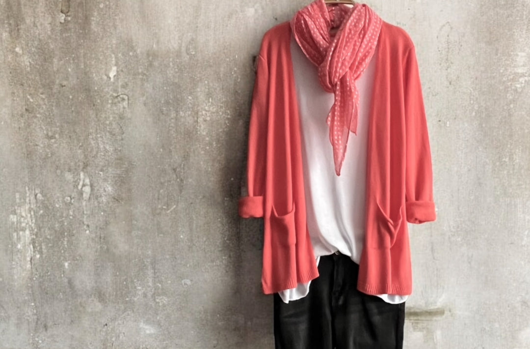 Chaqueta "Modalia" coral