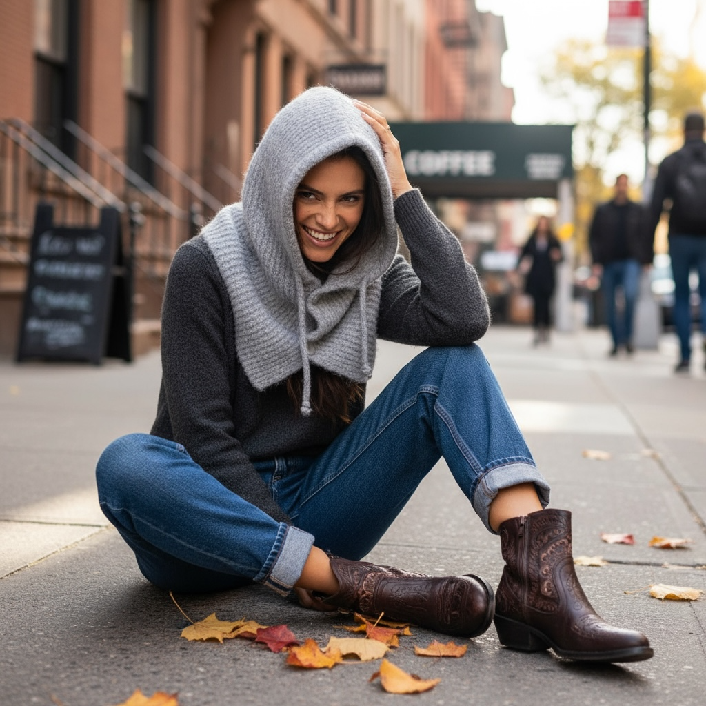 Balaclava "Diletta" gris