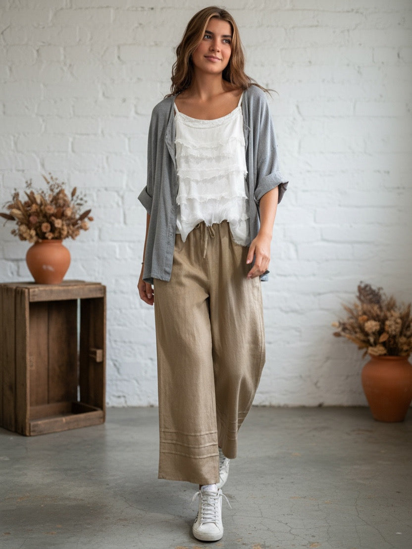 Chaqueta/camisa "Ischia" gris