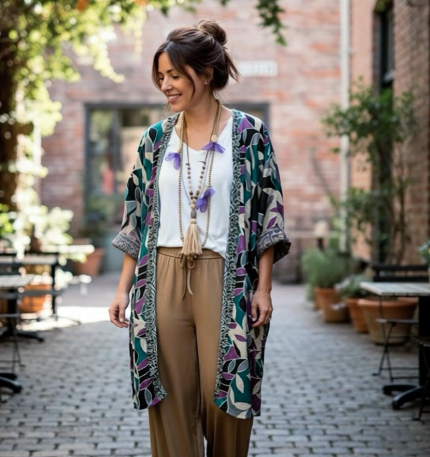 Kimono "Shalimar Shanta" largo