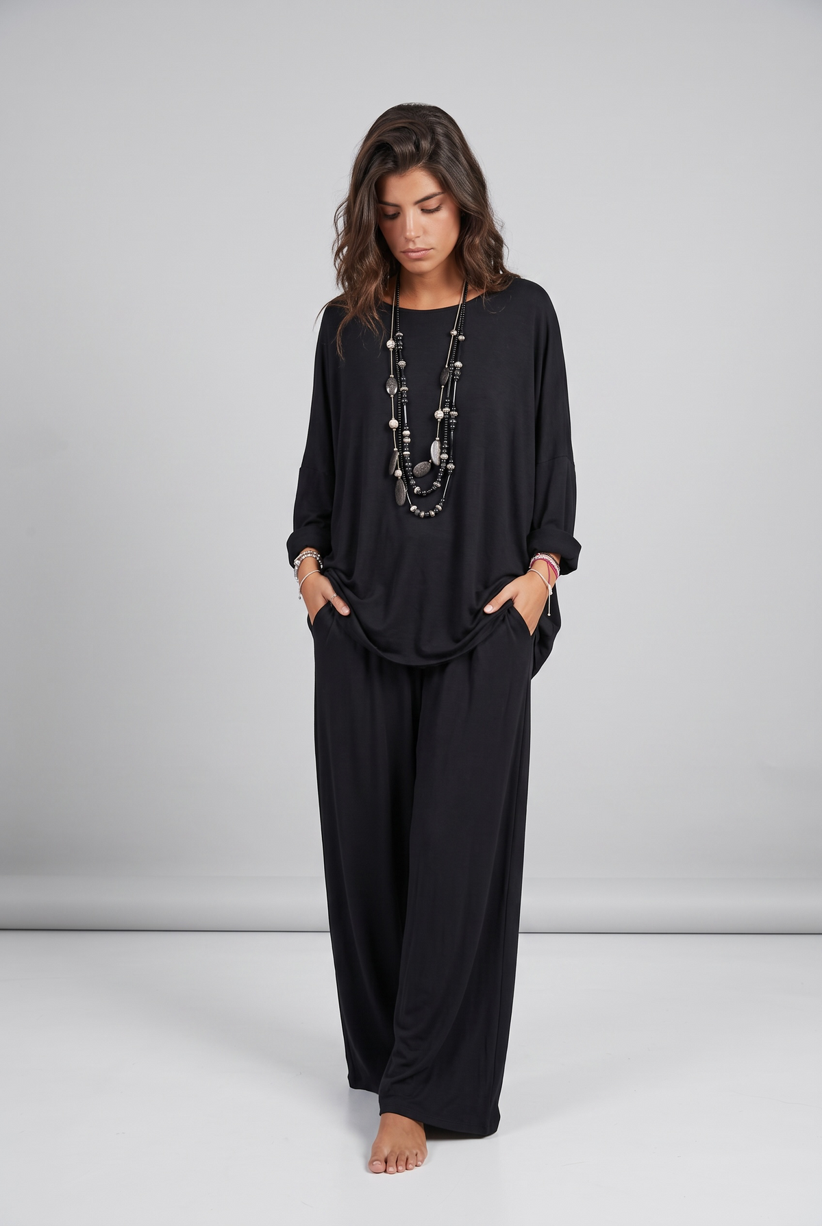 Jersey "Over Plus" negro
