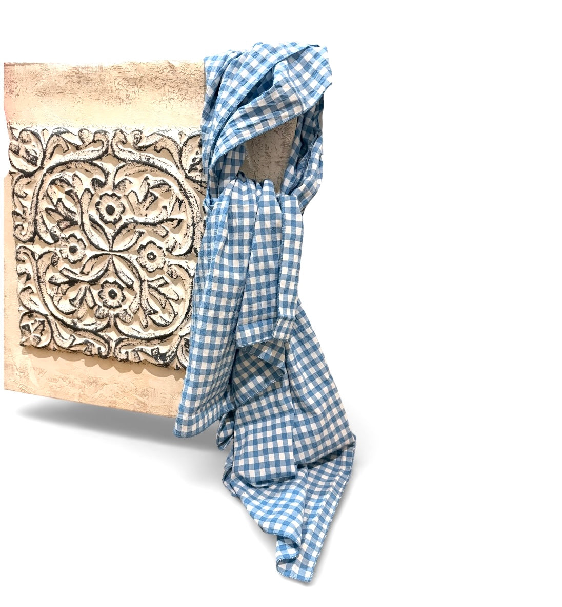 Pañuelo "Vichy" azul