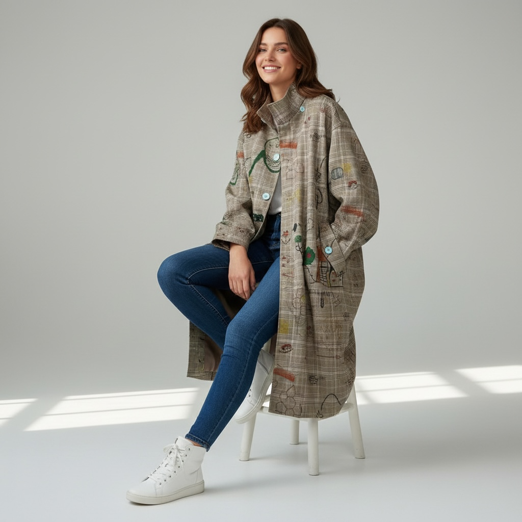 Trench "Chic Garabatos"