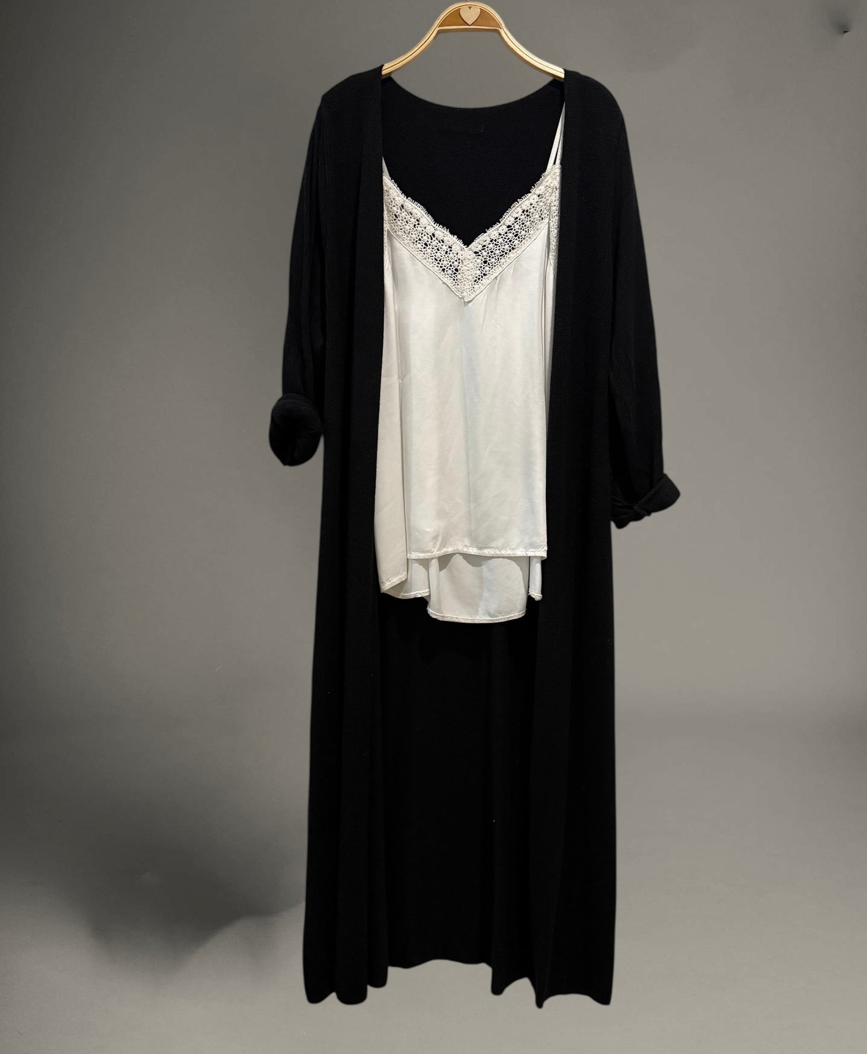 Cárdigan "Lionetta" negro