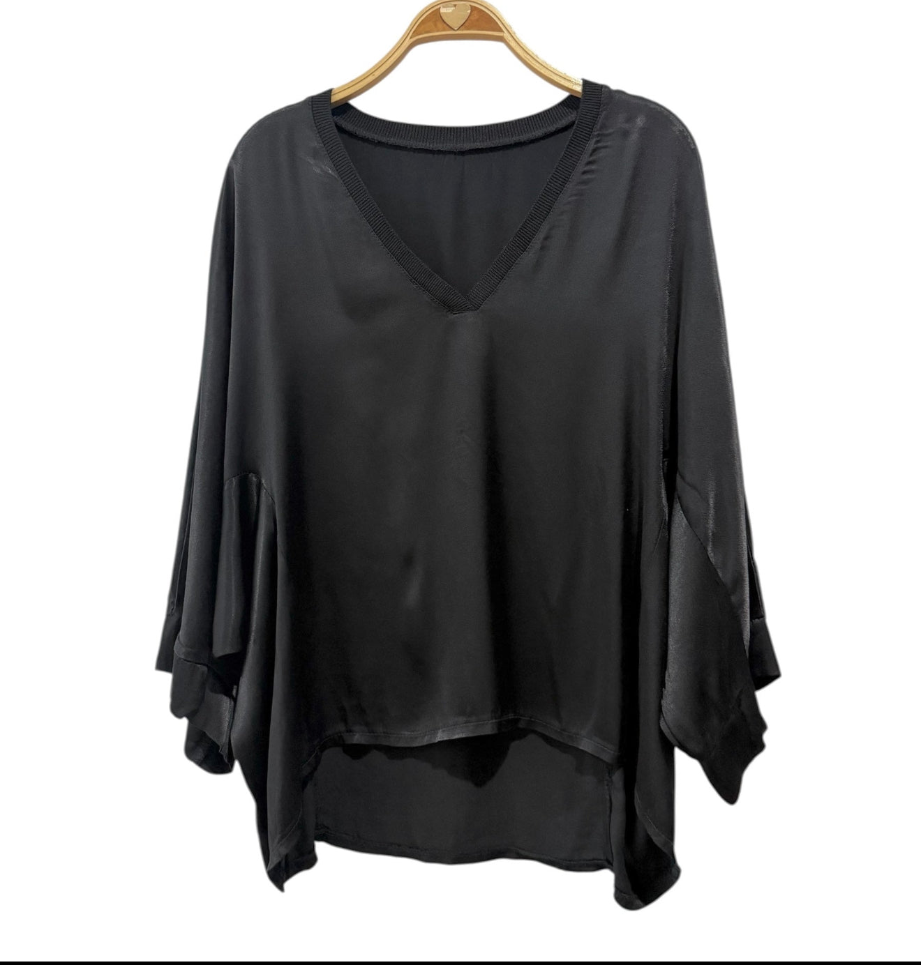 Blusa "Nekane" negro