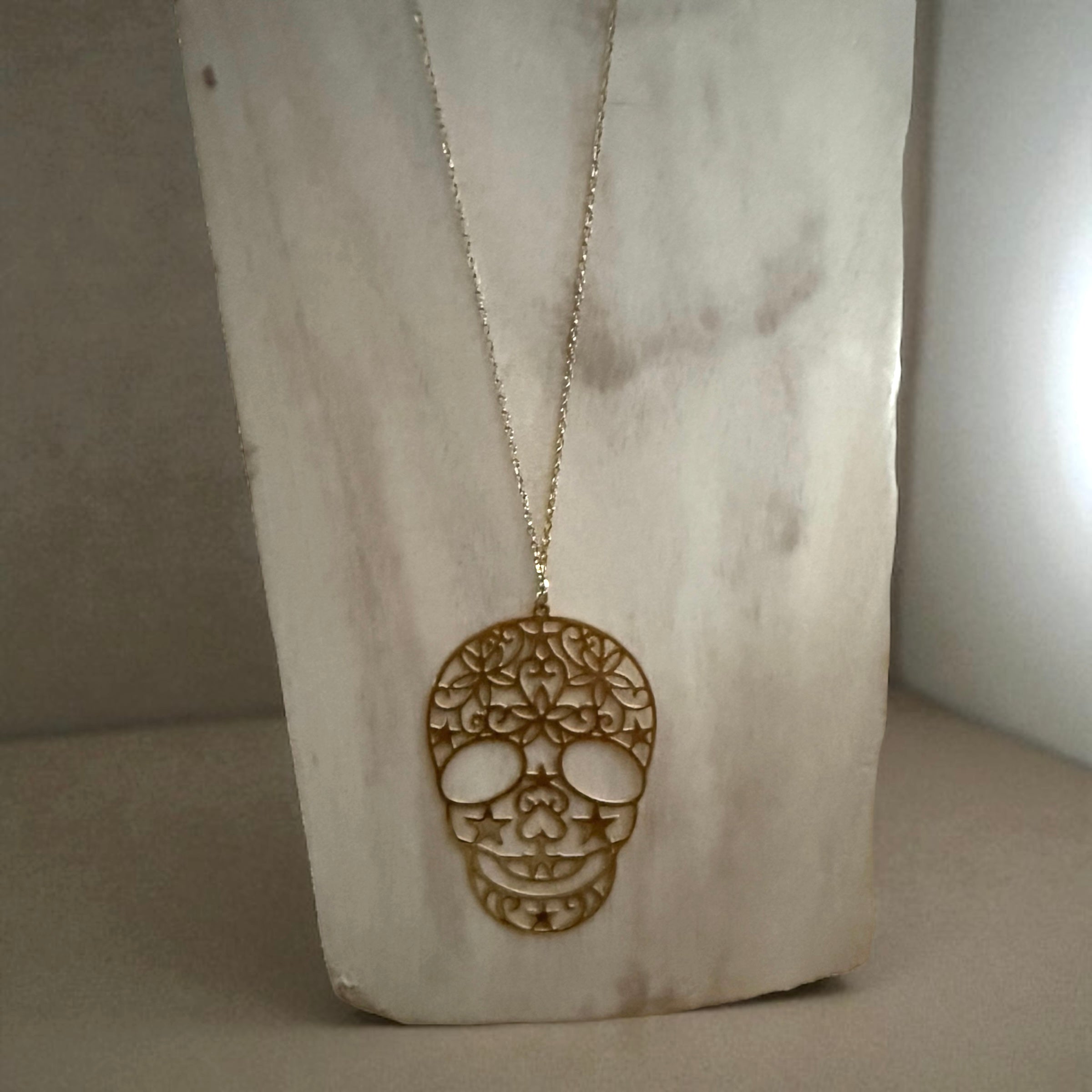 Cadena "Calaca" oro