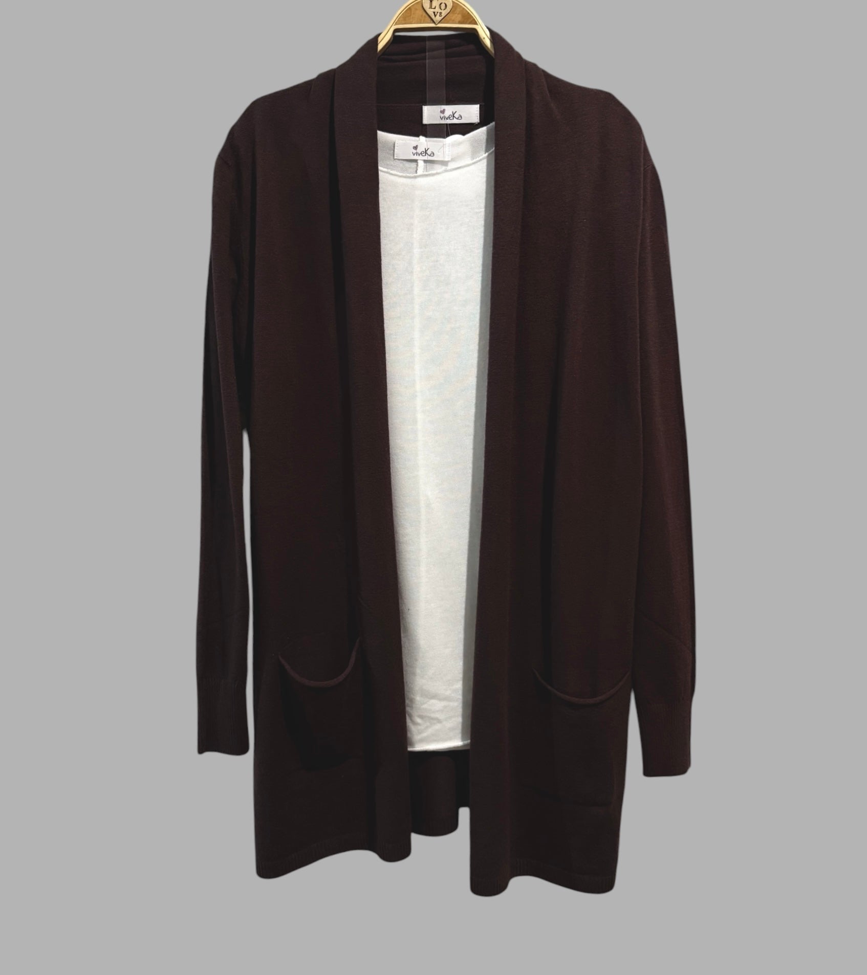 Chaqueta "Básica" marrón