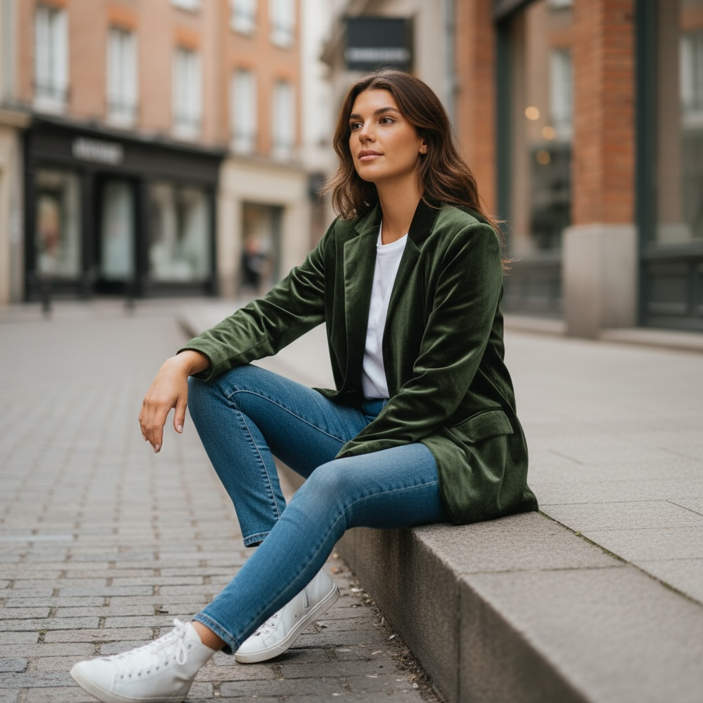 Blazer "Giorgia" verde