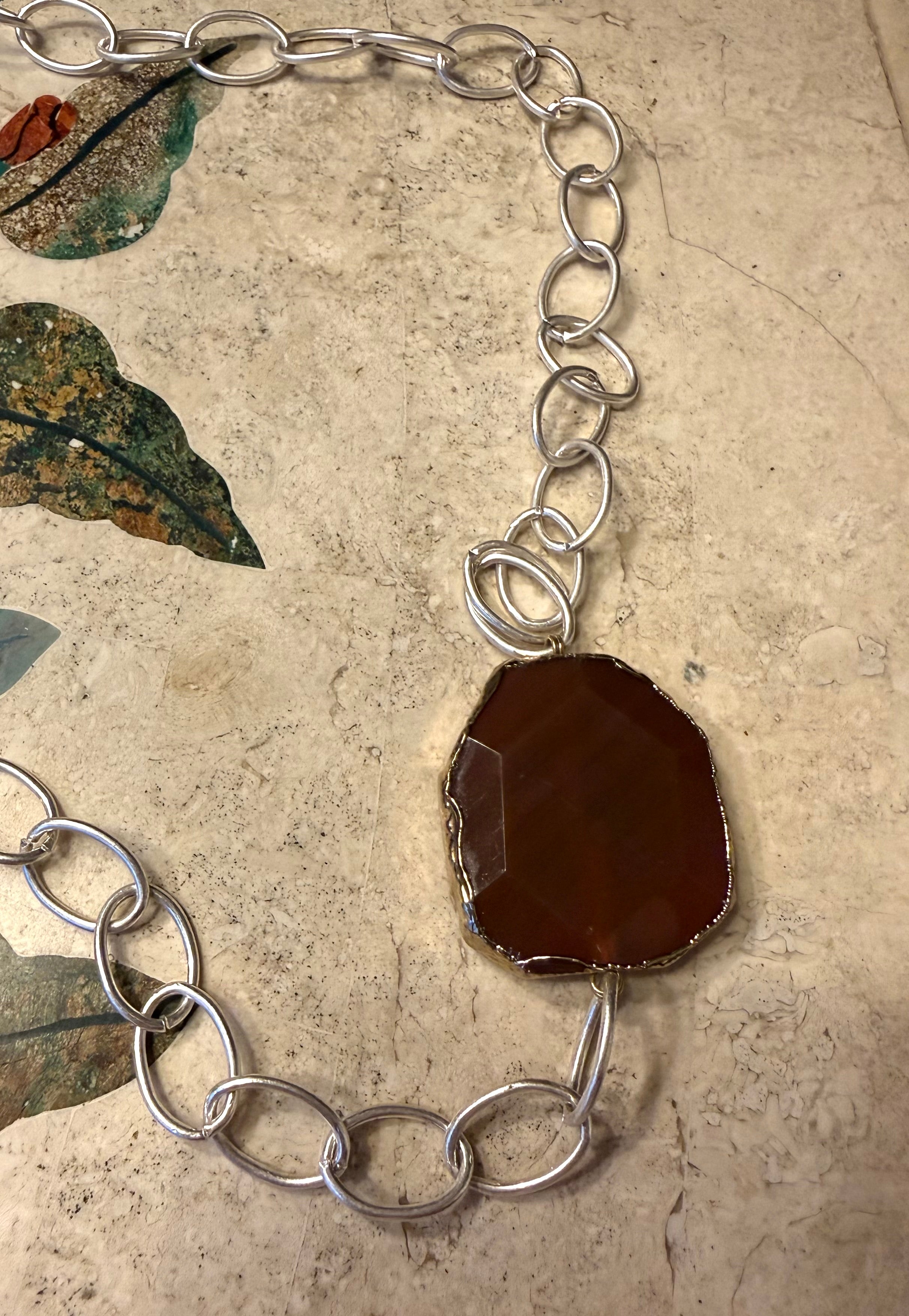 Collar "Thana" plata