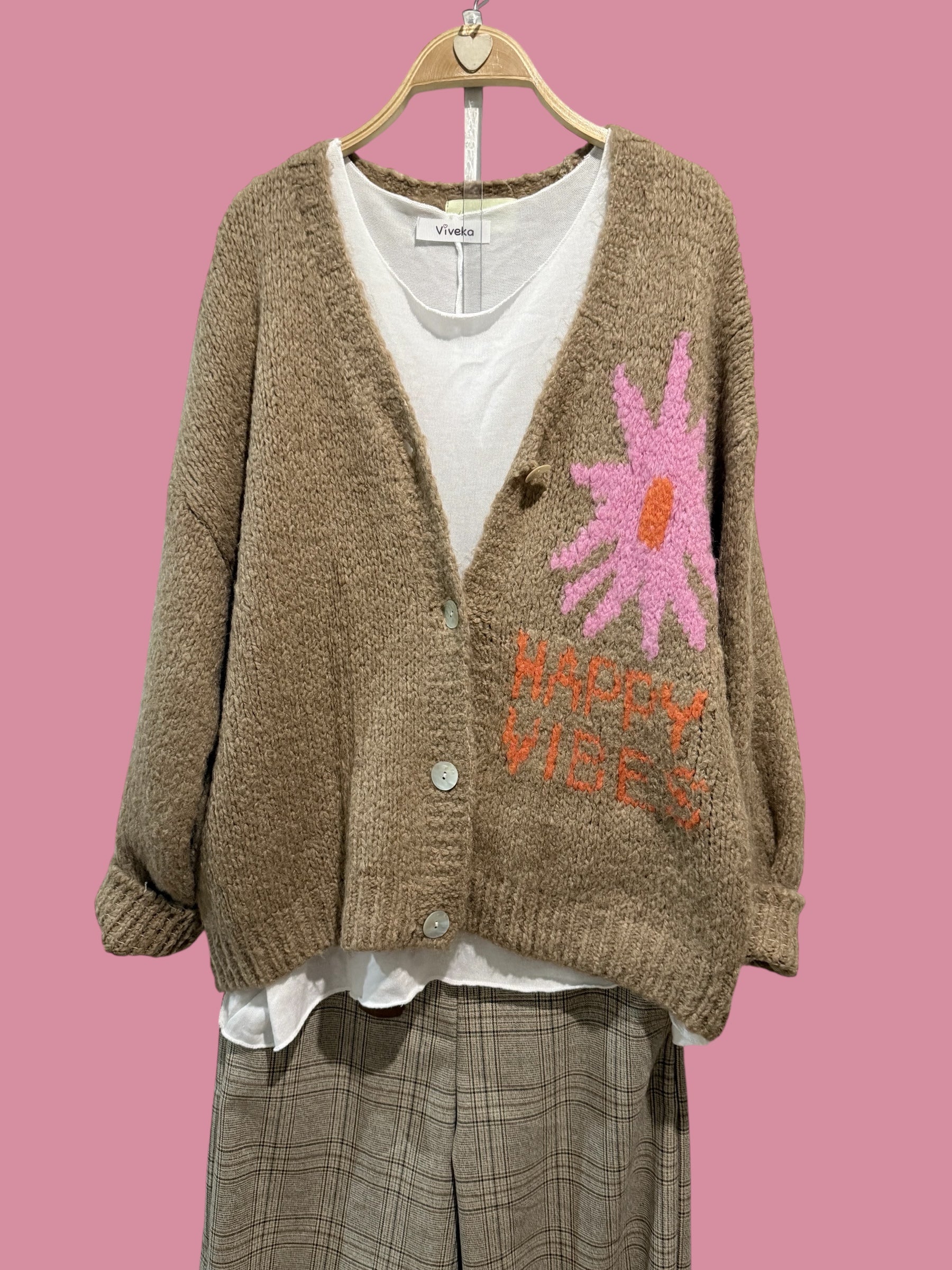 Chaqueta "Happy Vives" tofe