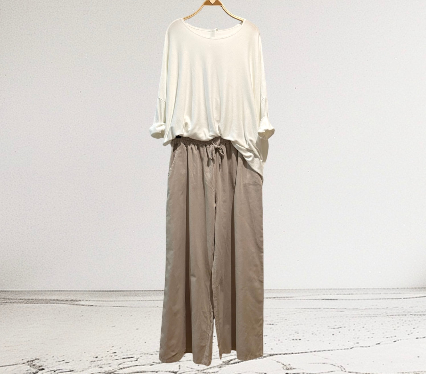 Jersey "Over Must" blanco