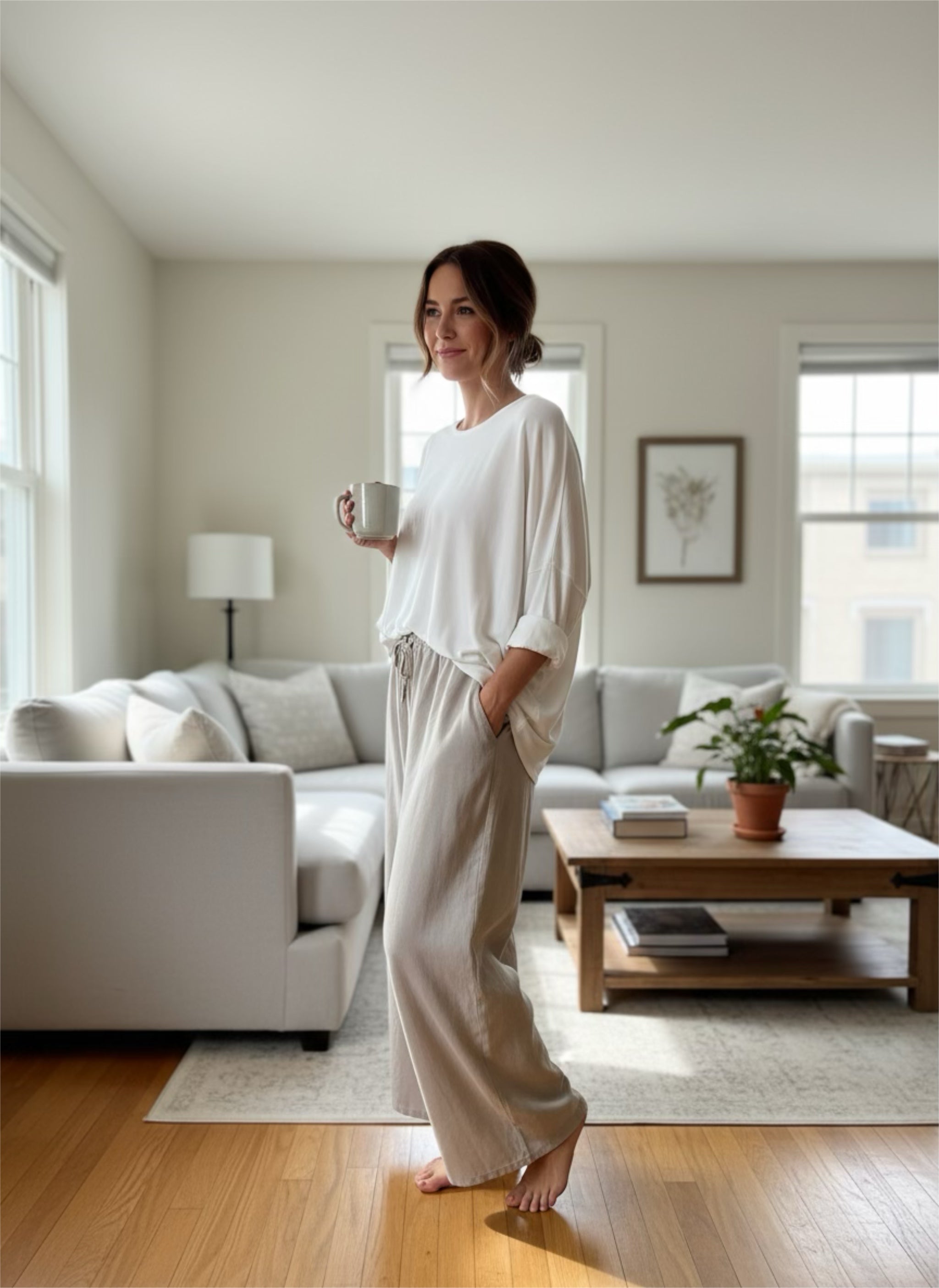 Jersey "Over Must" blanco