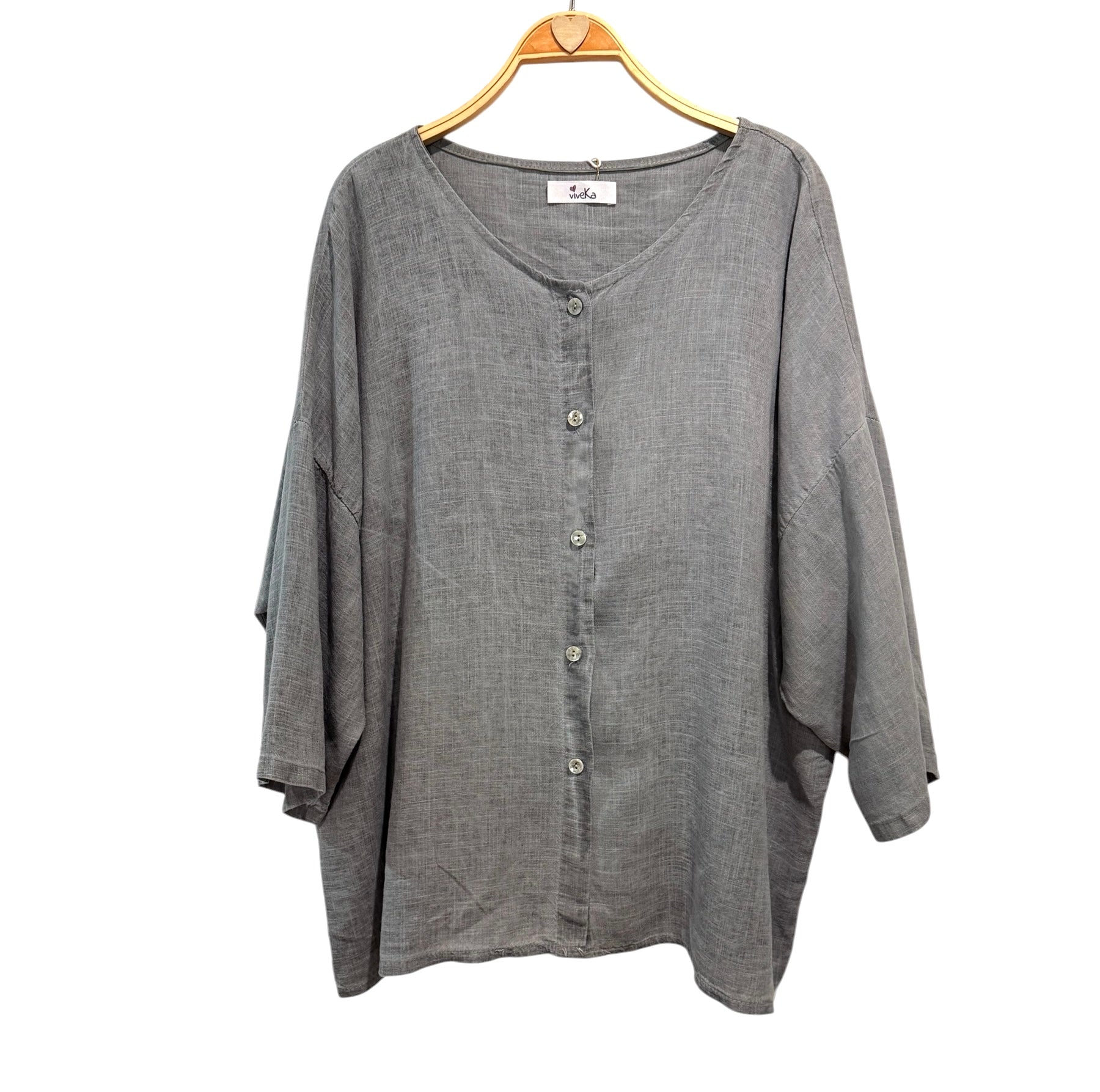 Chaqueta/camisa "Ischia" gris
