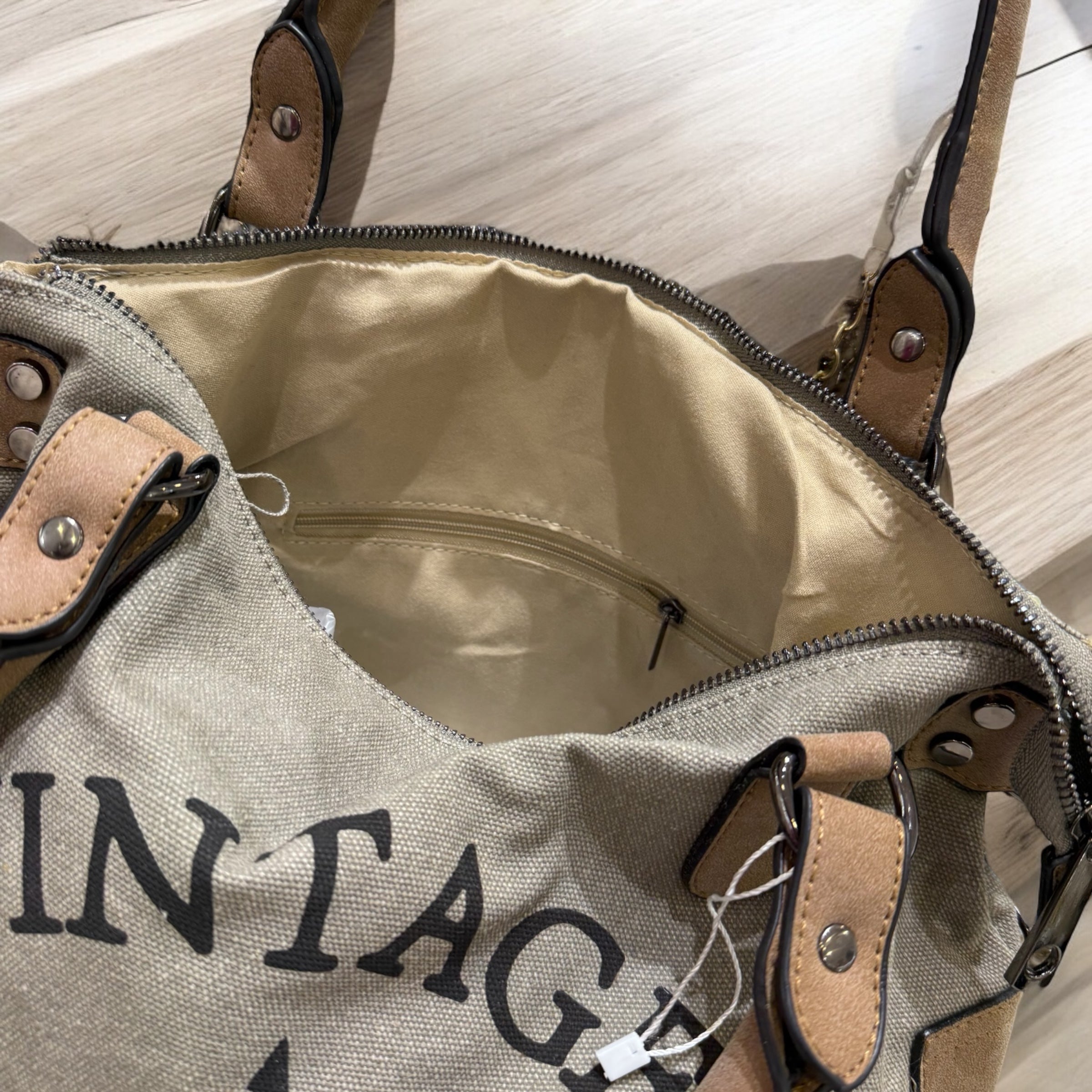 Bolso "Basic Star" gris