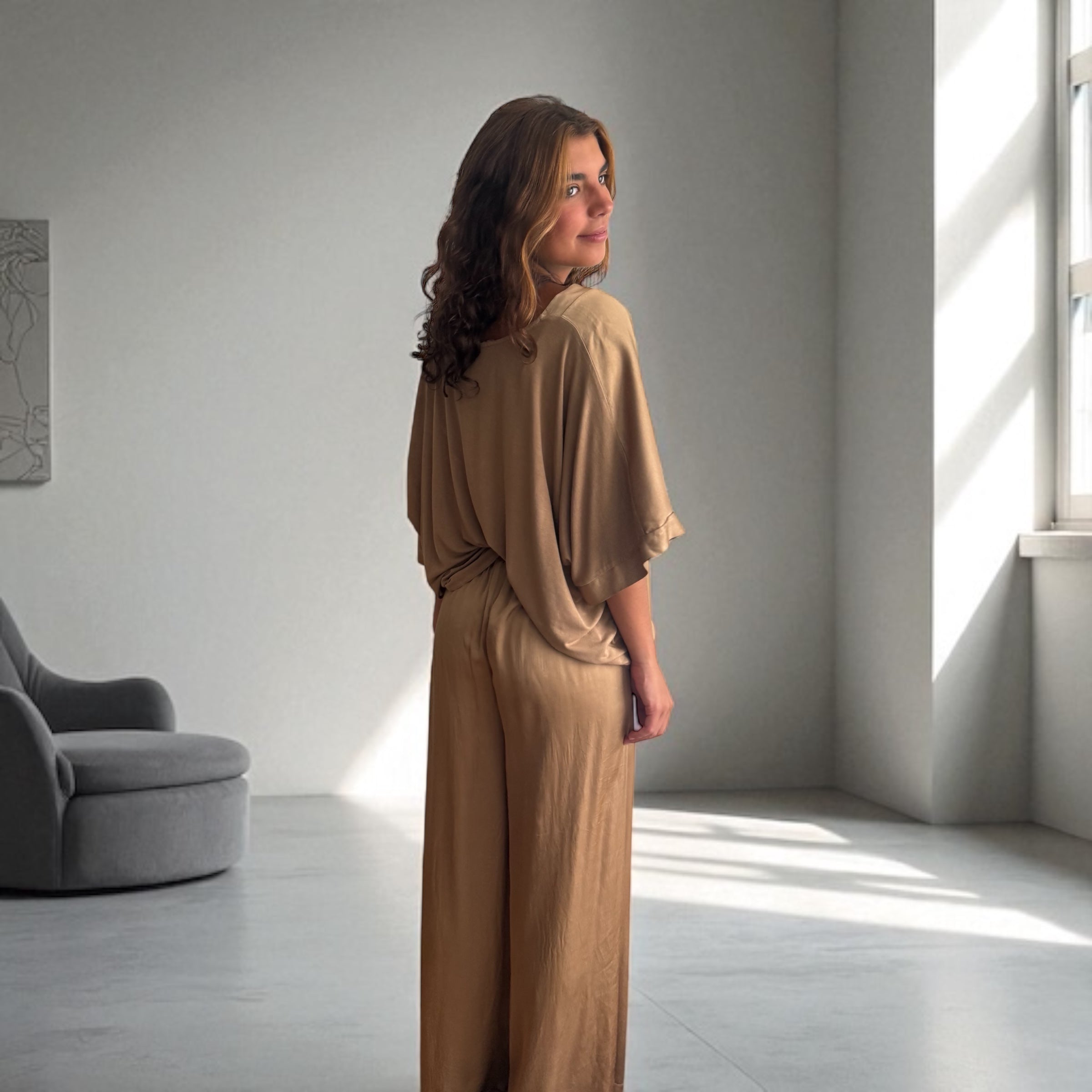 Blusa "Ofelia" oro