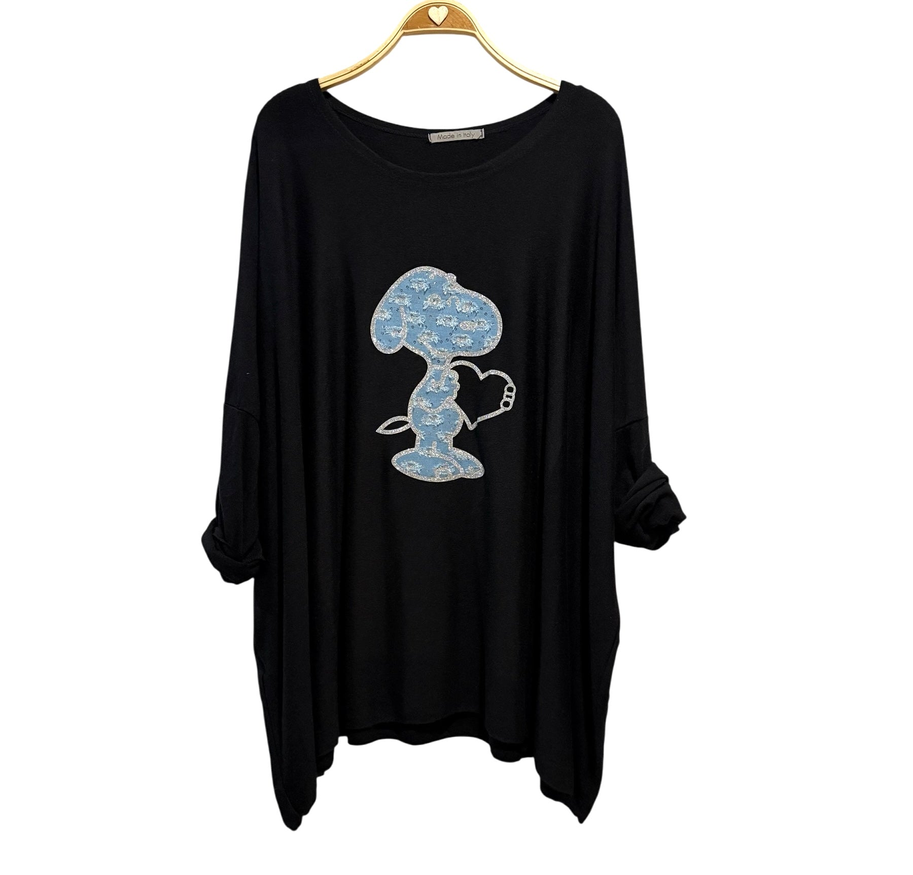 Jersey "Over Must Love" negro