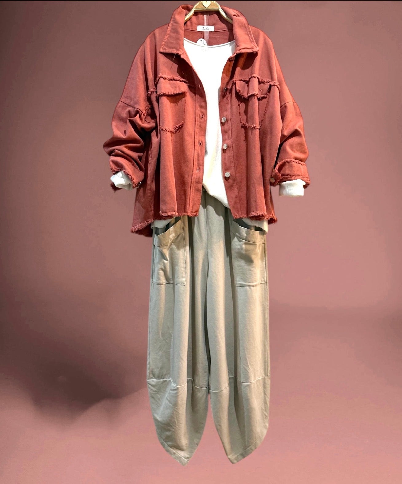 Sobrecamisa "Mafalda" Coral