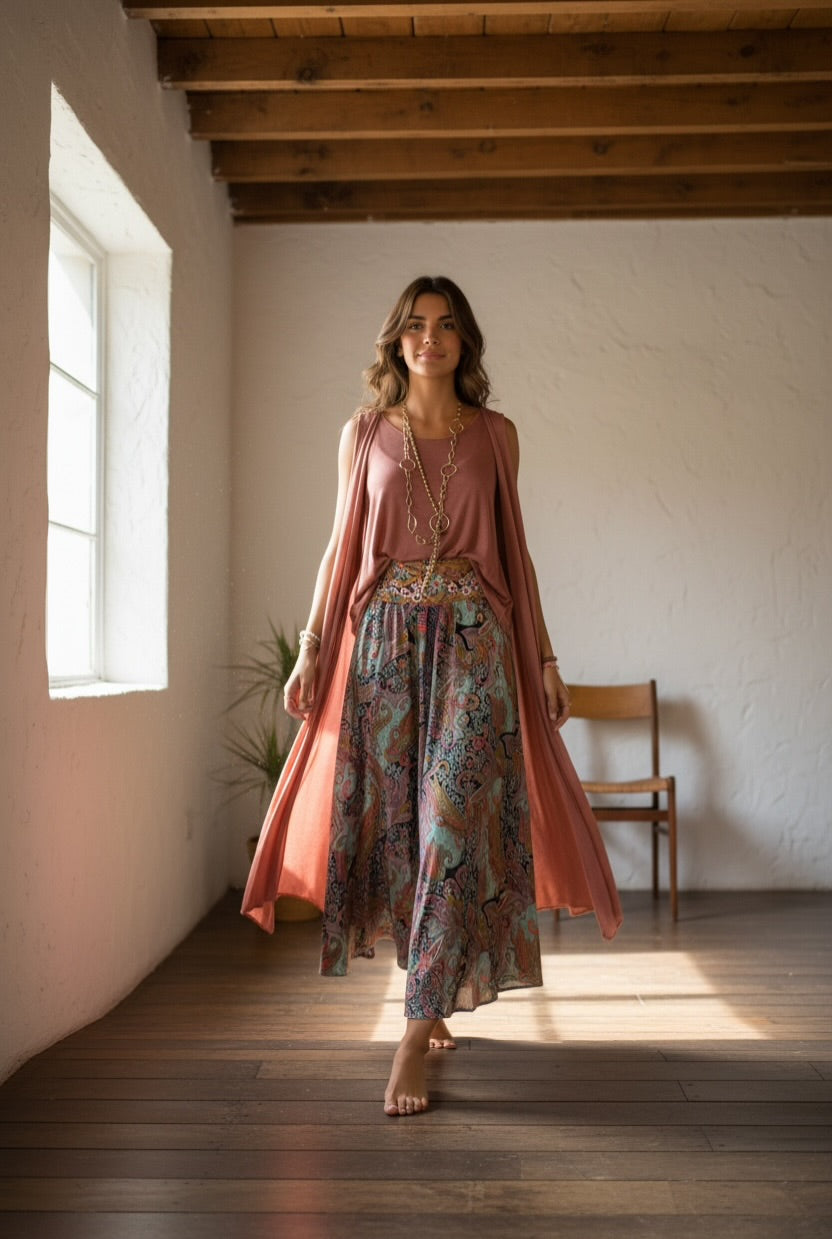 Falda pantalón "India Jaipur"