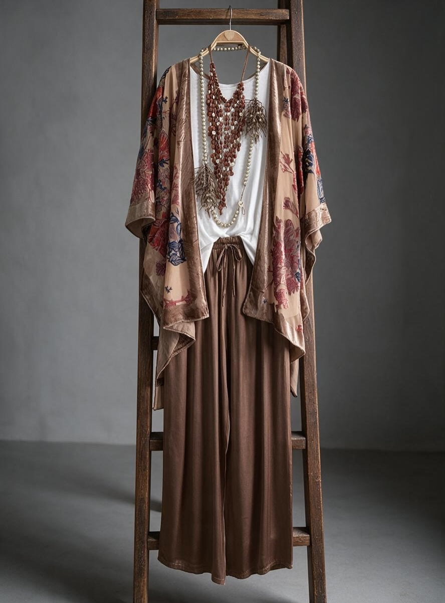 Kaftan "Adagio" oro/camel