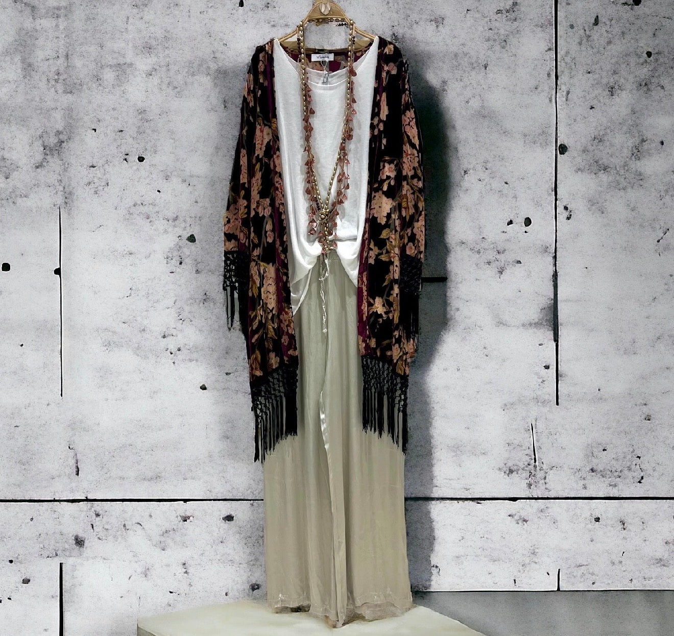 Kimono "Alhambra" granate