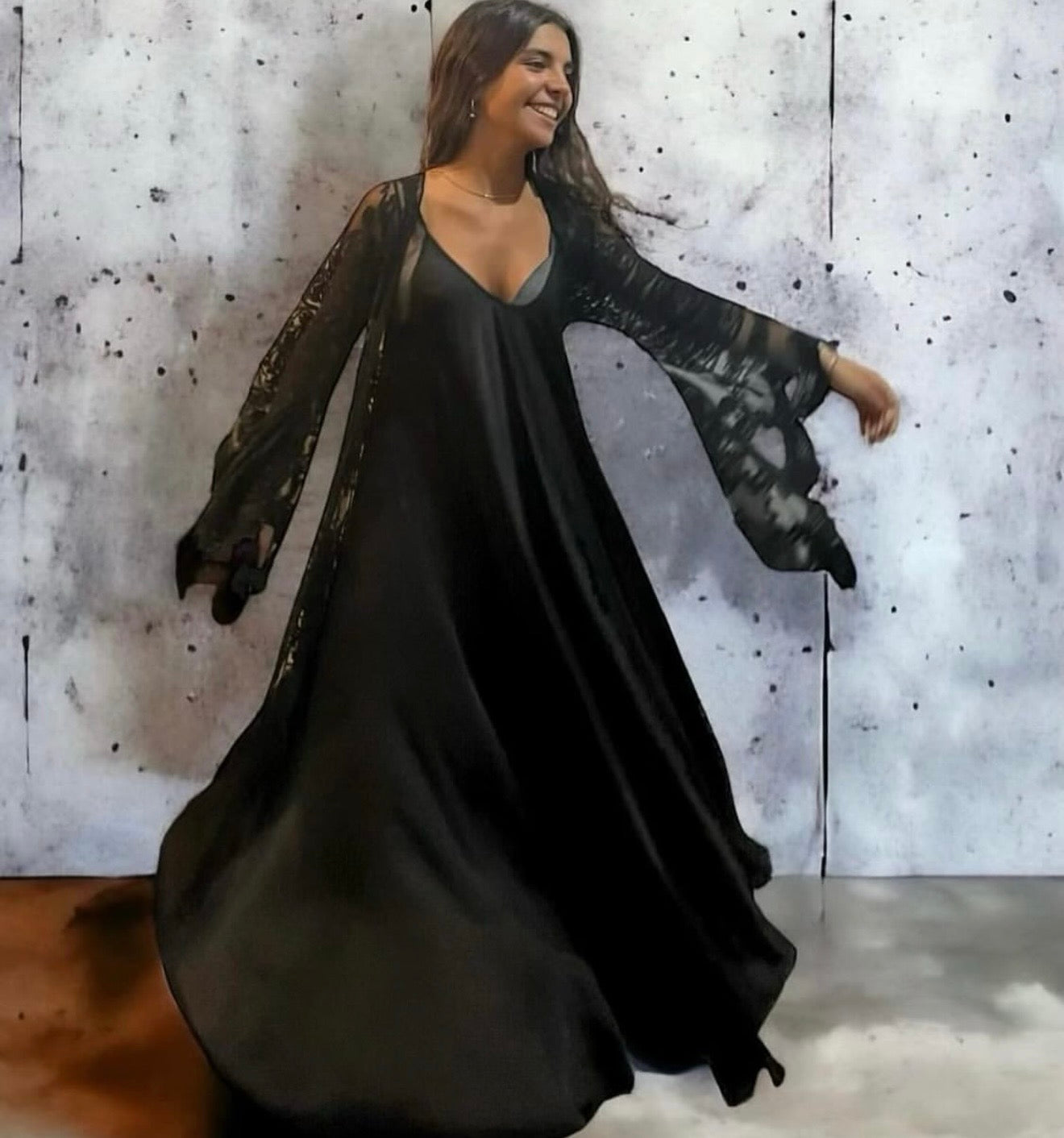 Vestido "Romina" negro