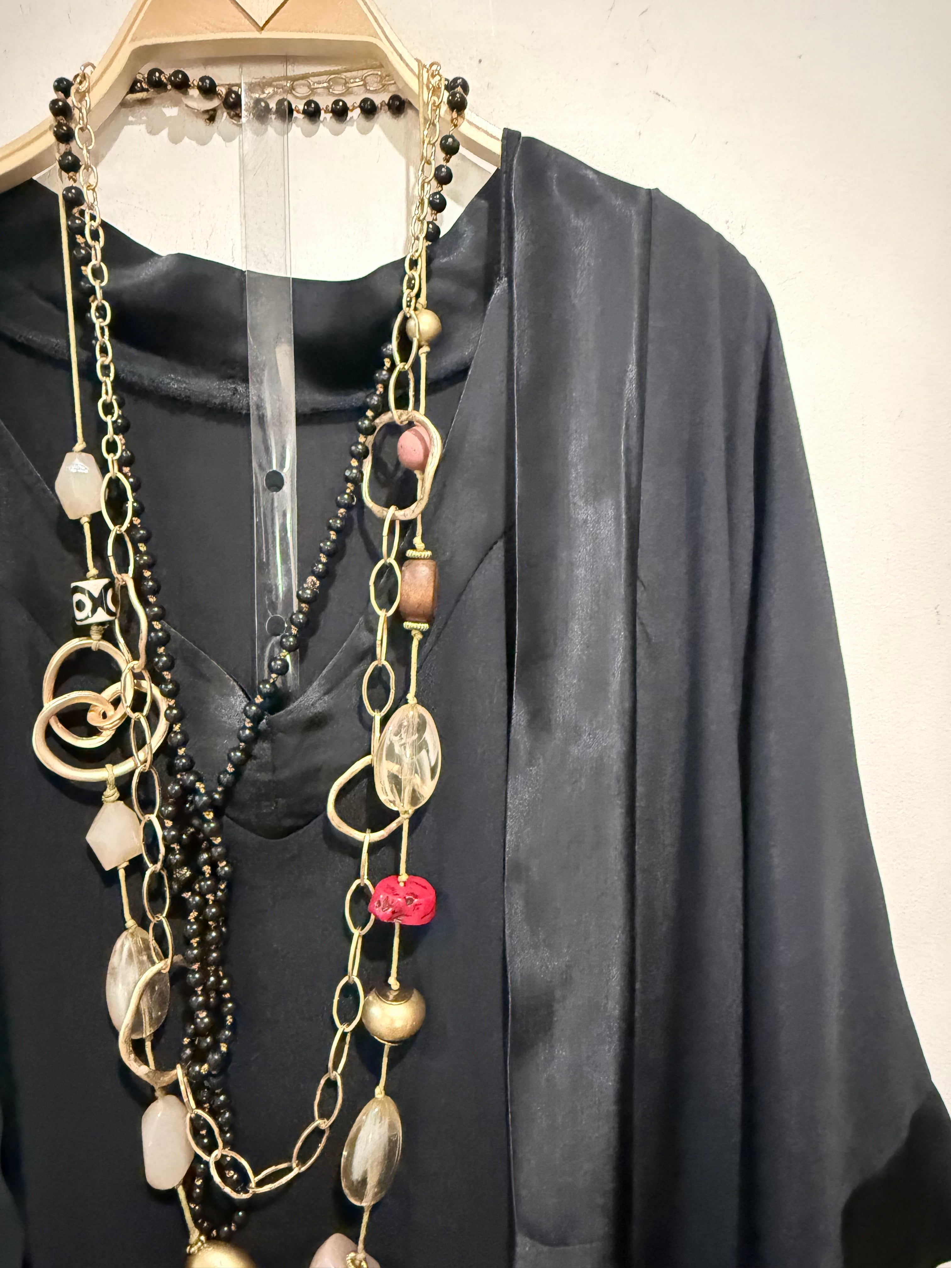 Kimono "Zania" gris