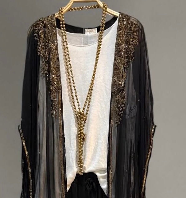 Collar "Cuentas" oro envejecido