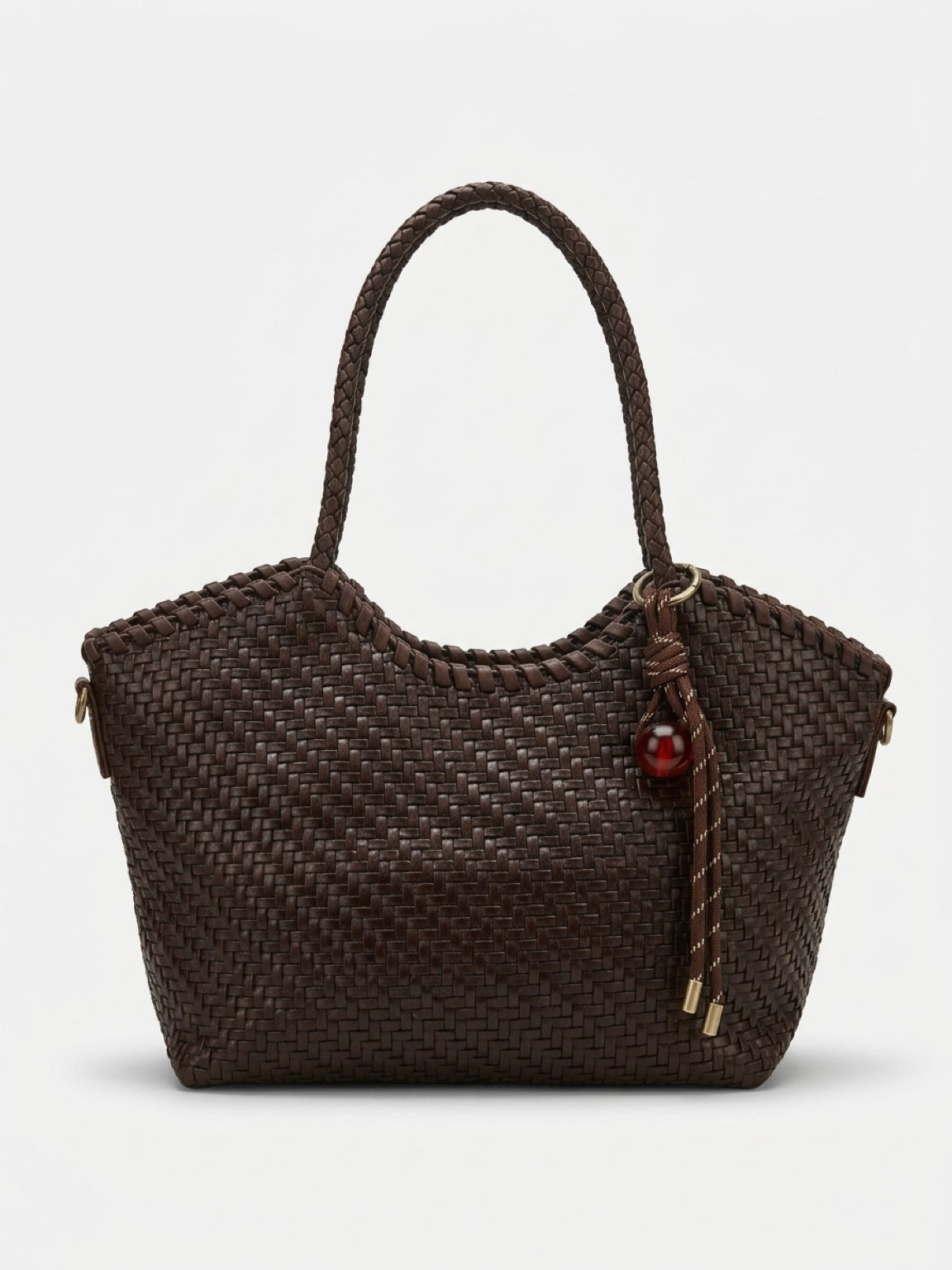 Bolso "Trenzado" chocolate