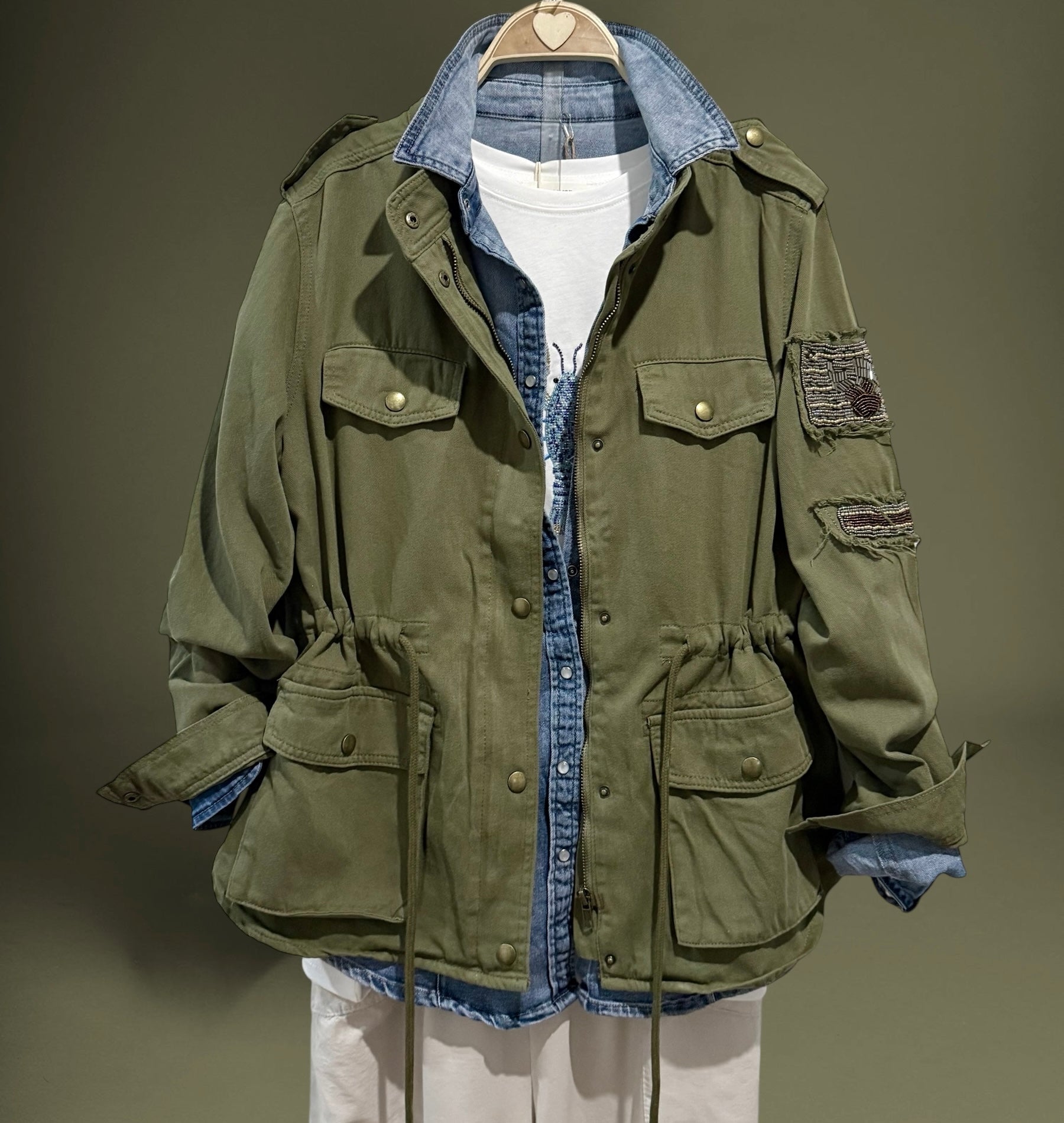 Sobrecamisa "Love Military"