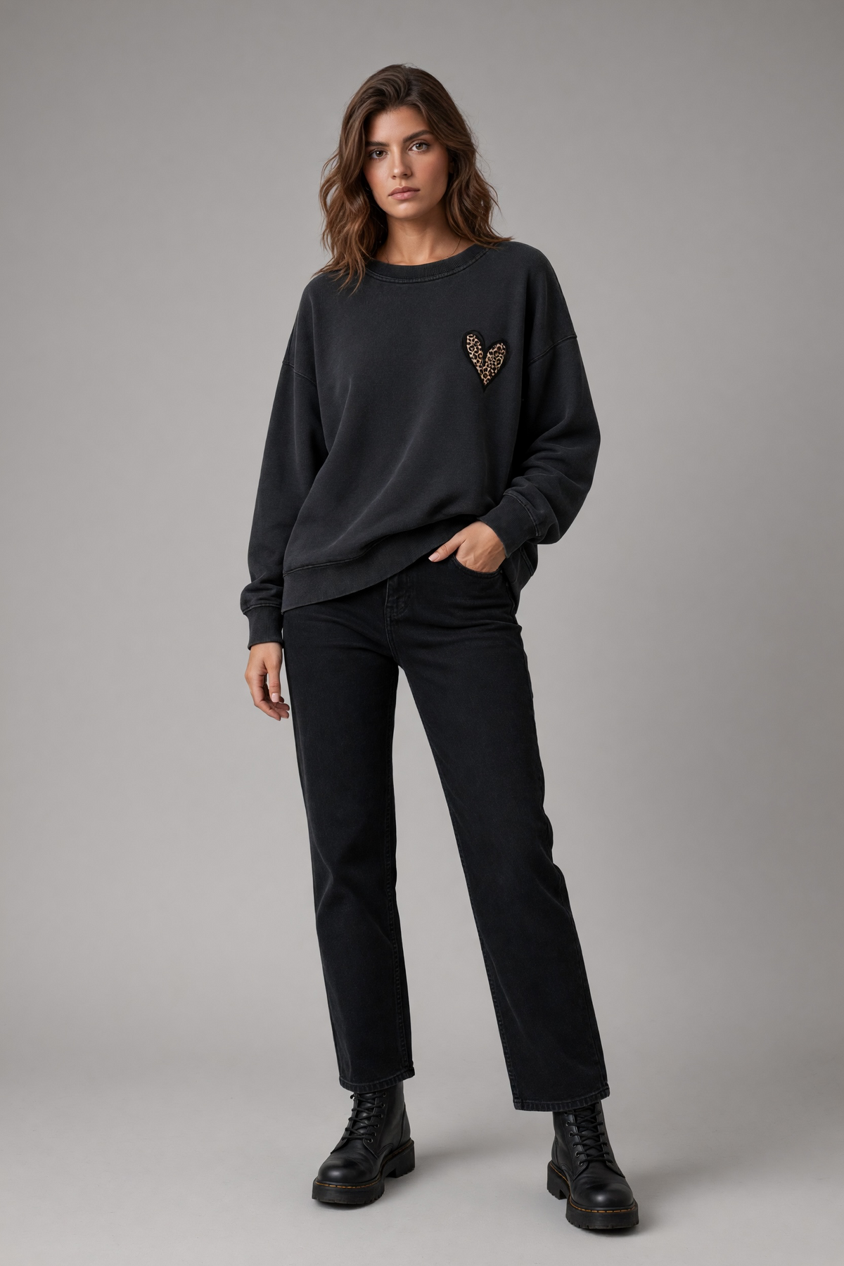 Sudadera "Corazón Leo"
