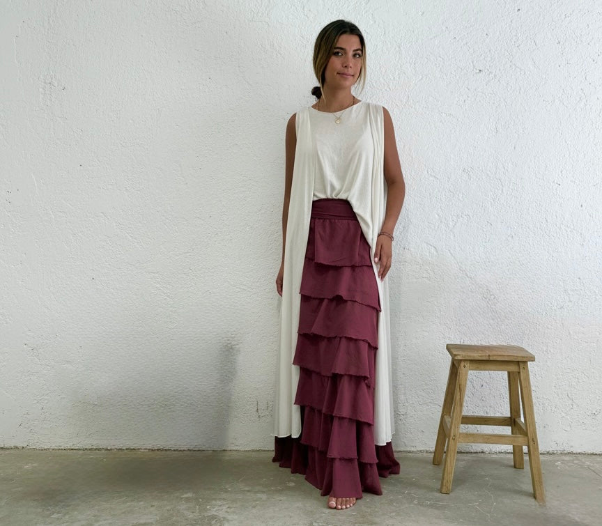 Falda "Sevilla" algodón