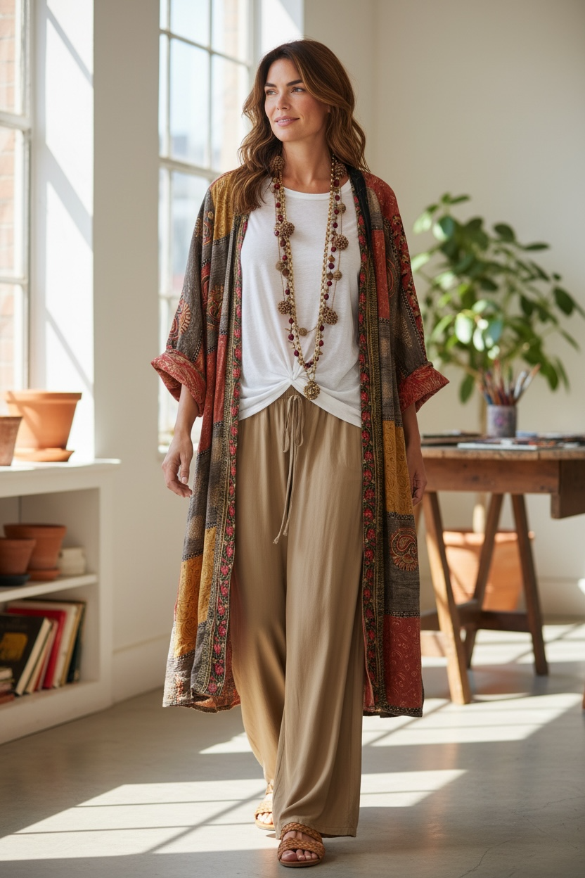 Kimono "Indira Renacer"