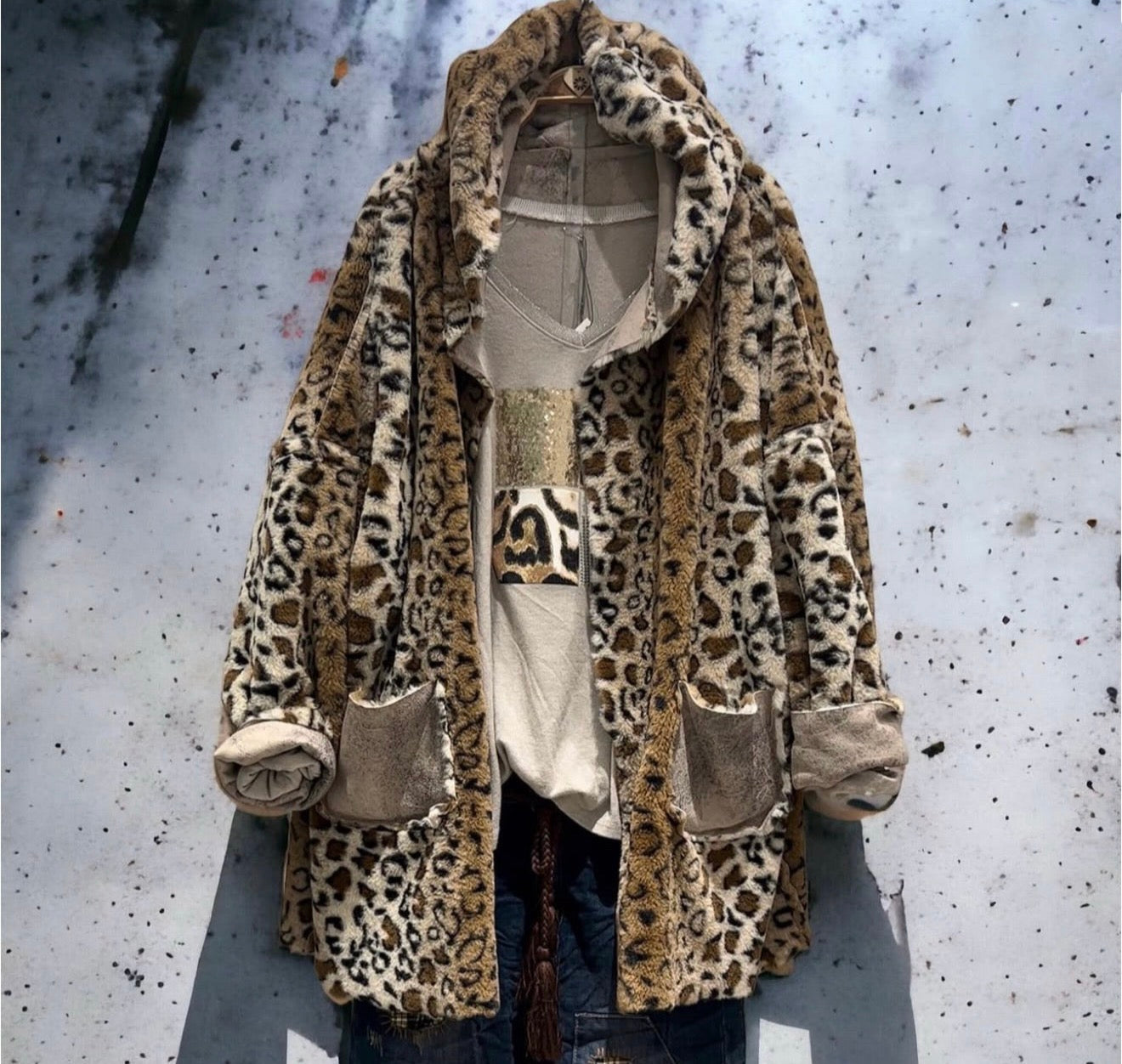 Abrigo "Margosha" corto hielo