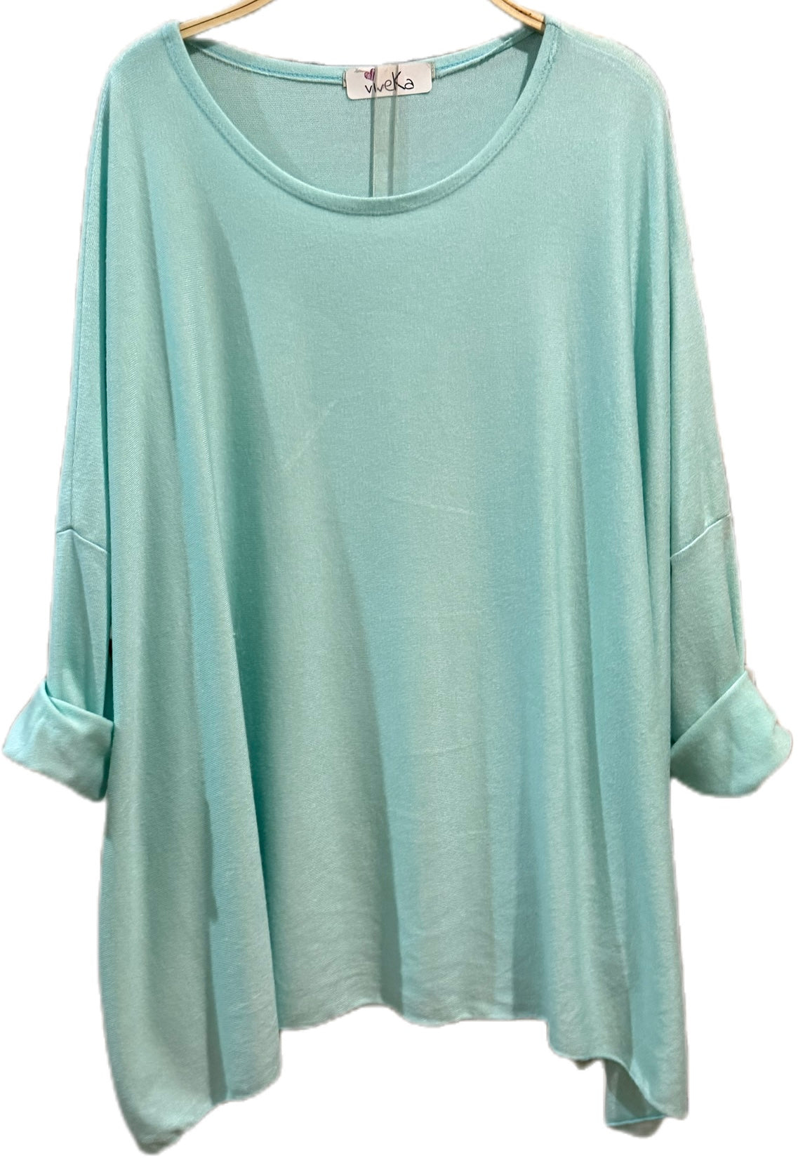 Jersey "Over Must" verde agua