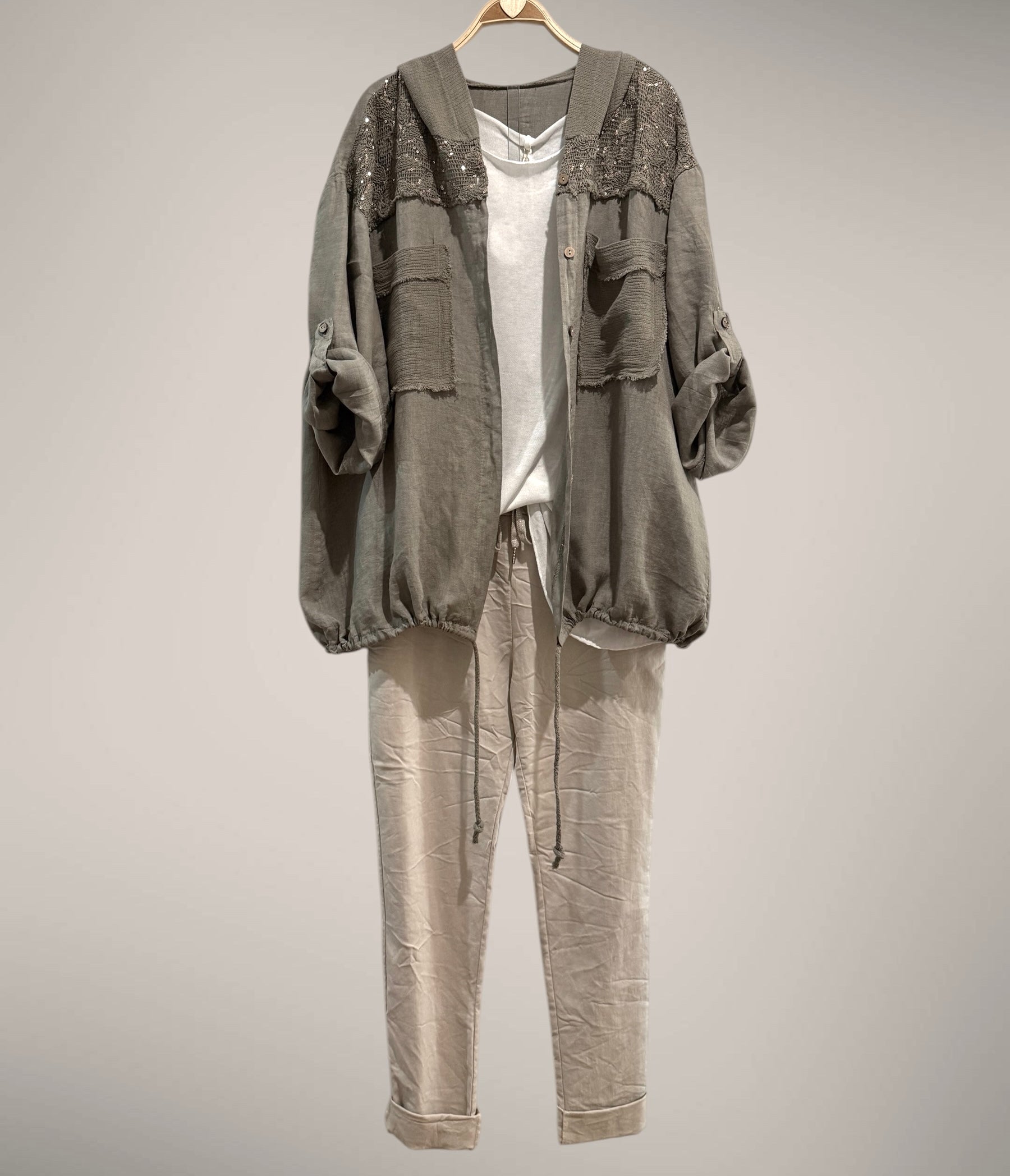 Parka "Giuliana" topo